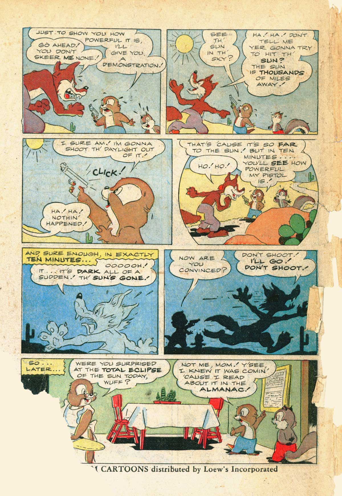 Read online Our Gang Comics comic -  Issue #36 - 53