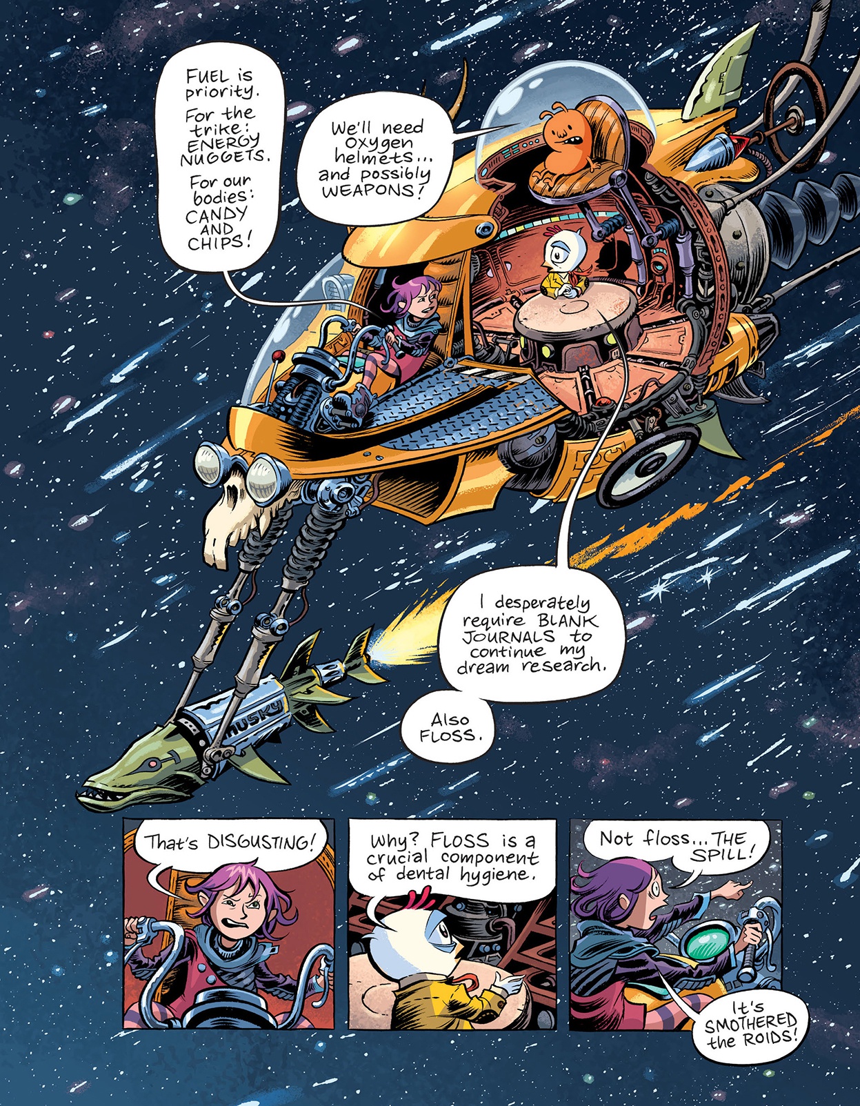 Read online Space Dumplins comic -  Issue # TPB (Part 2) - 8