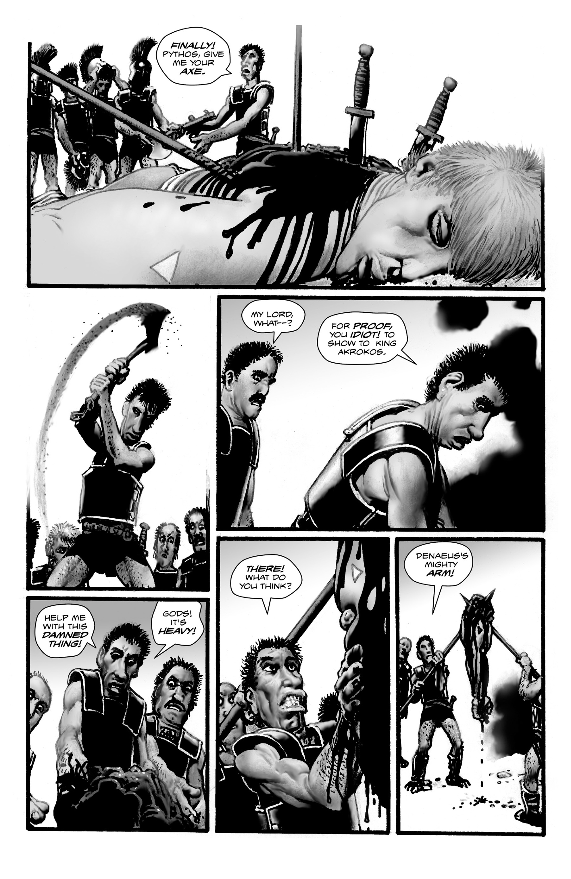 Read online Shadows on the Grave comic -  Issue #4 - 30