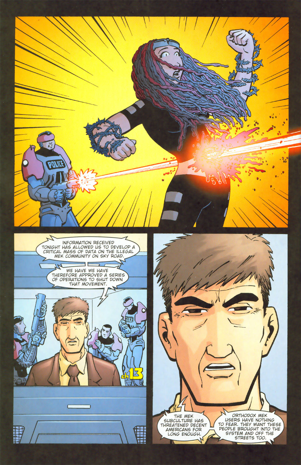 Read online Mek comic -  Issue #3 - 17