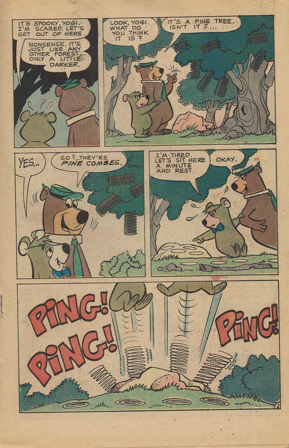 Read online Yogi Bear (1970) comic -  Issue #14 - 19