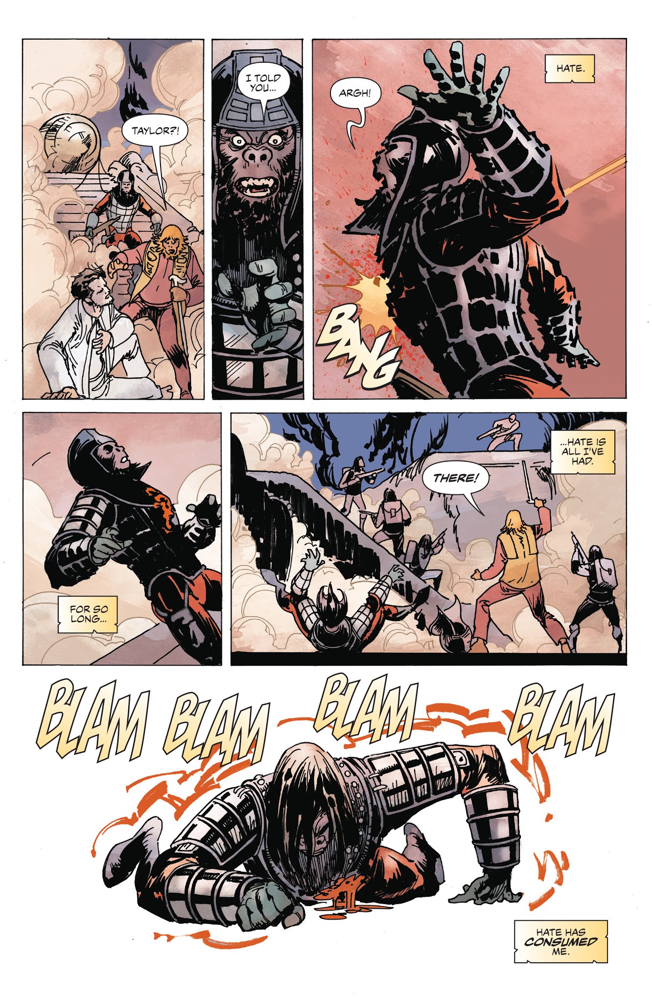 Read online Planet of the Apes: Ursus comic -  Issue #6 - 21