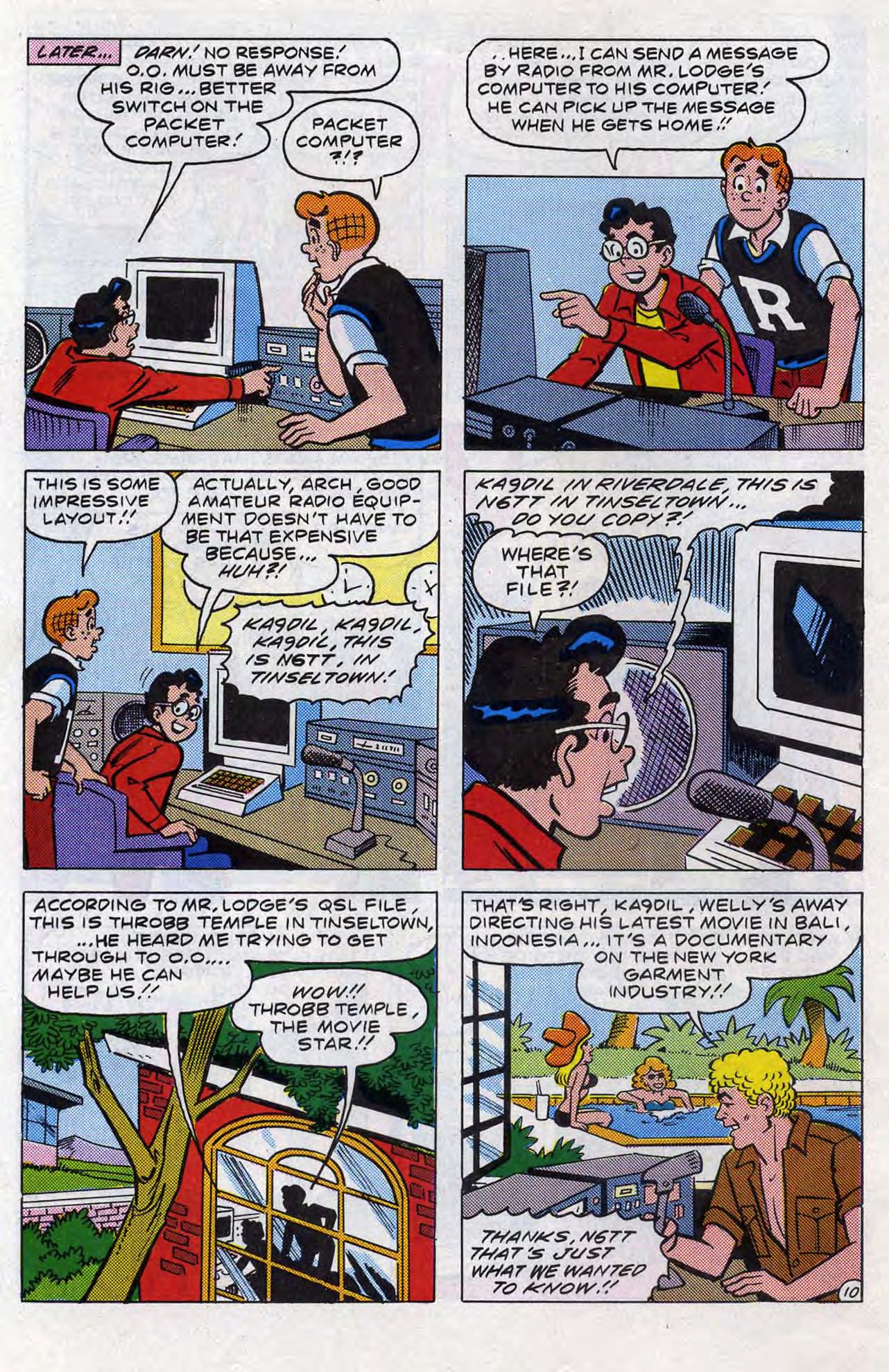 Read online Archie's Ham Radio Adventure comic -  Issue # Full - 12