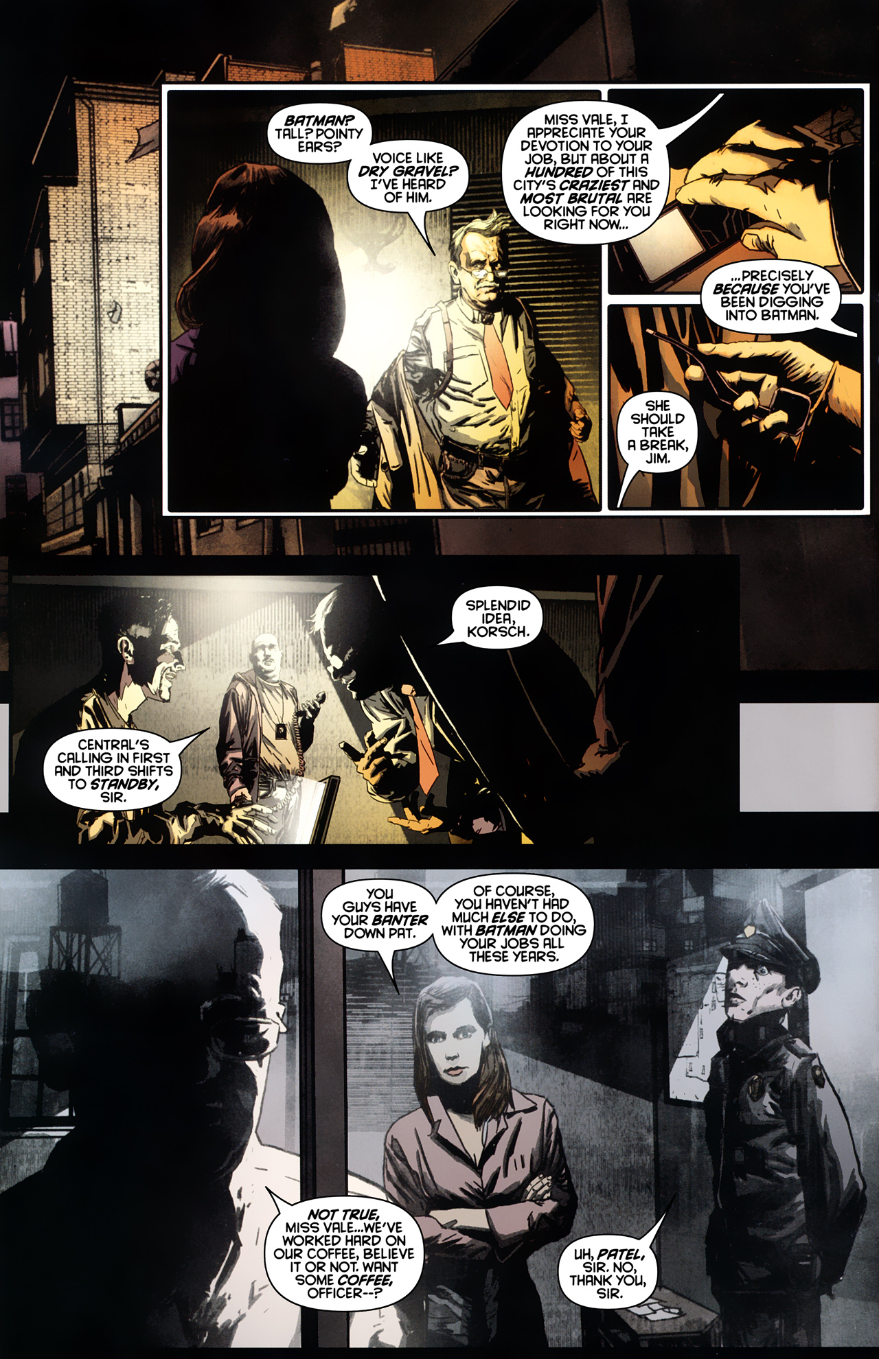 Read online Bruce Wayne: The Road Home comic -  Issue # Issue Commissioner Gordon - 8