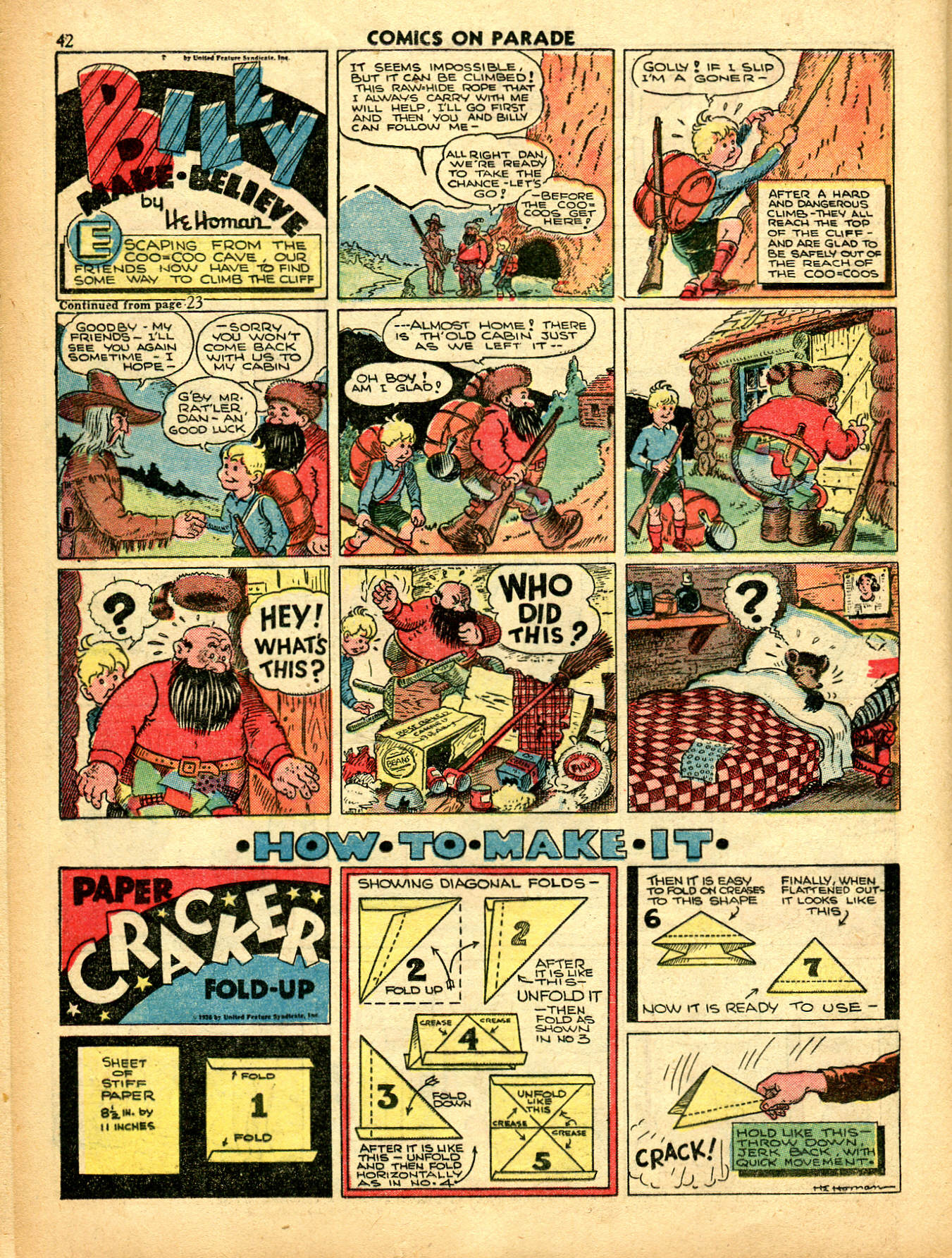 Read online Comics on Parade comic -  Issue #10 - 44