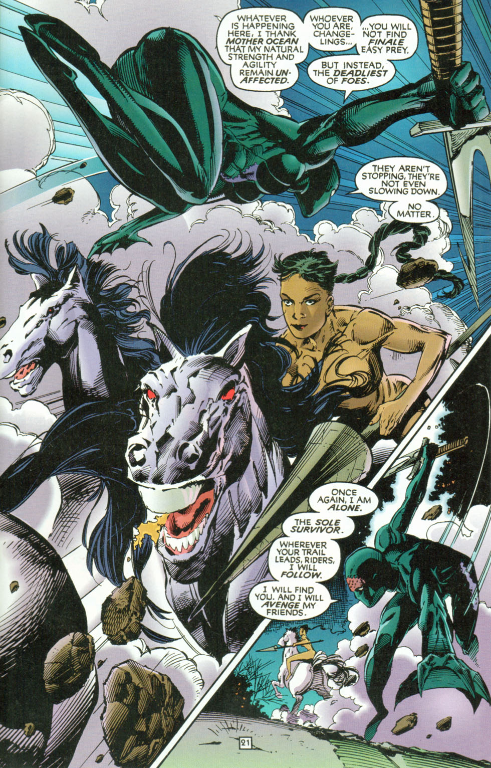 Read online Sovereign Seven comic -  Issue #8 - 22