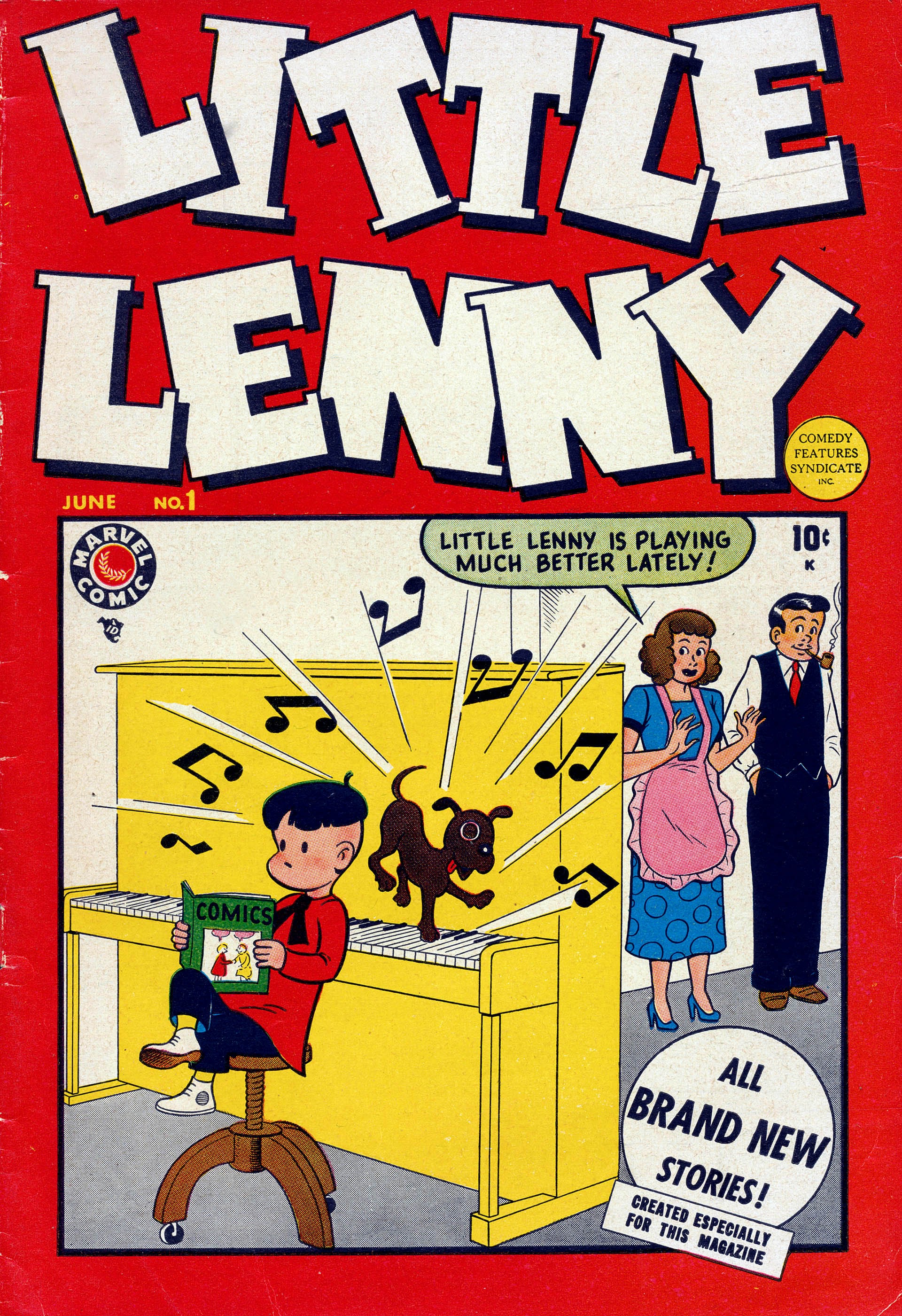 Read online Little Lenny comic -  Issue #1 - 1