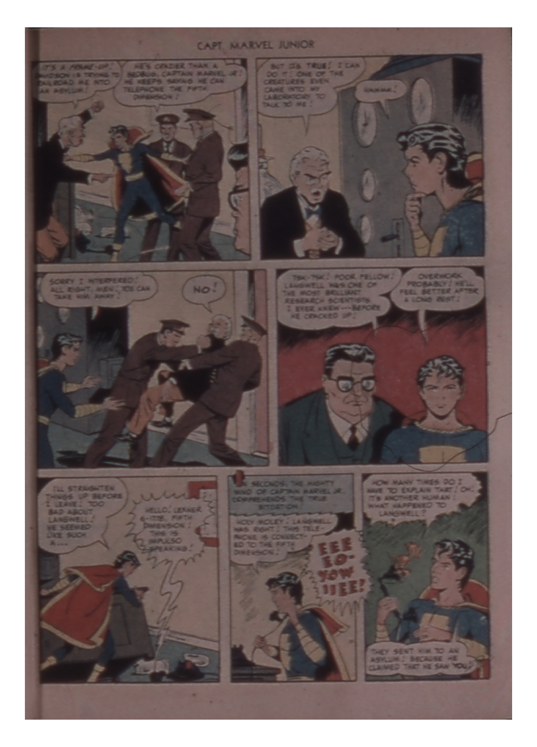 Read online Captain Marvel, Jr. comic -  Issue #77 - 19