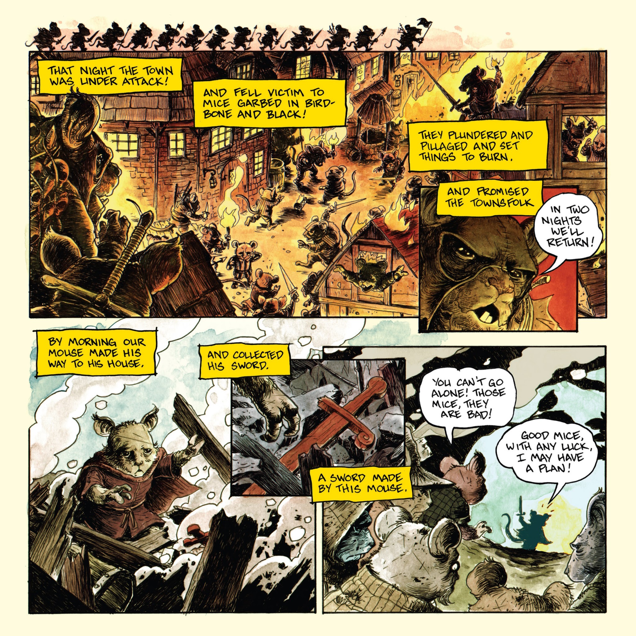 Read online Mouse Guard: Legends of the Guard Volume Two comic -  Issue # TPB - 68