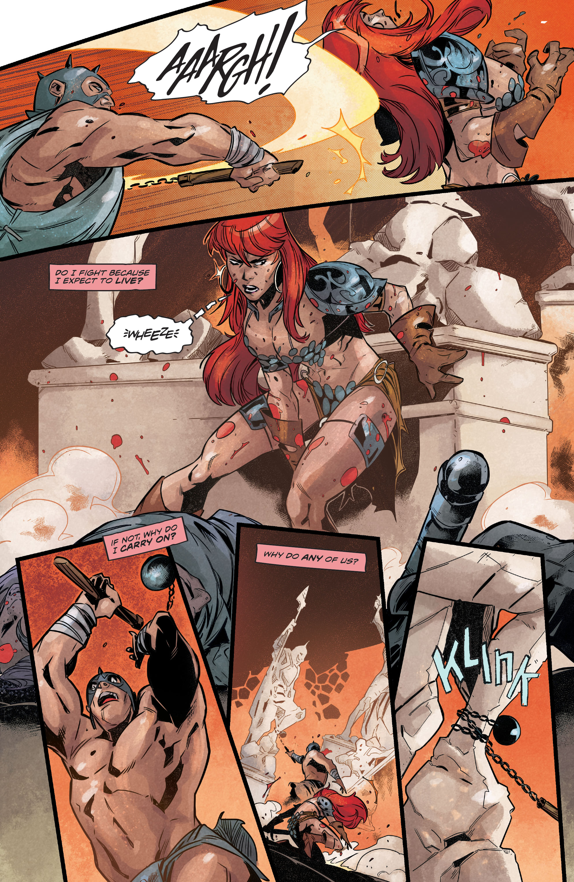 Read online Red Sonja (2019) comic -  Issue #23 - 21