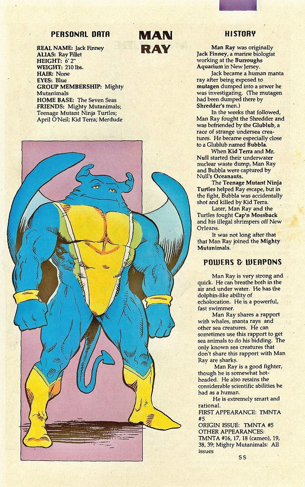 Read online Teenage Mutant Ninja Turtles Mutant Universe Sourcebook comic -  Issue #1 - 43