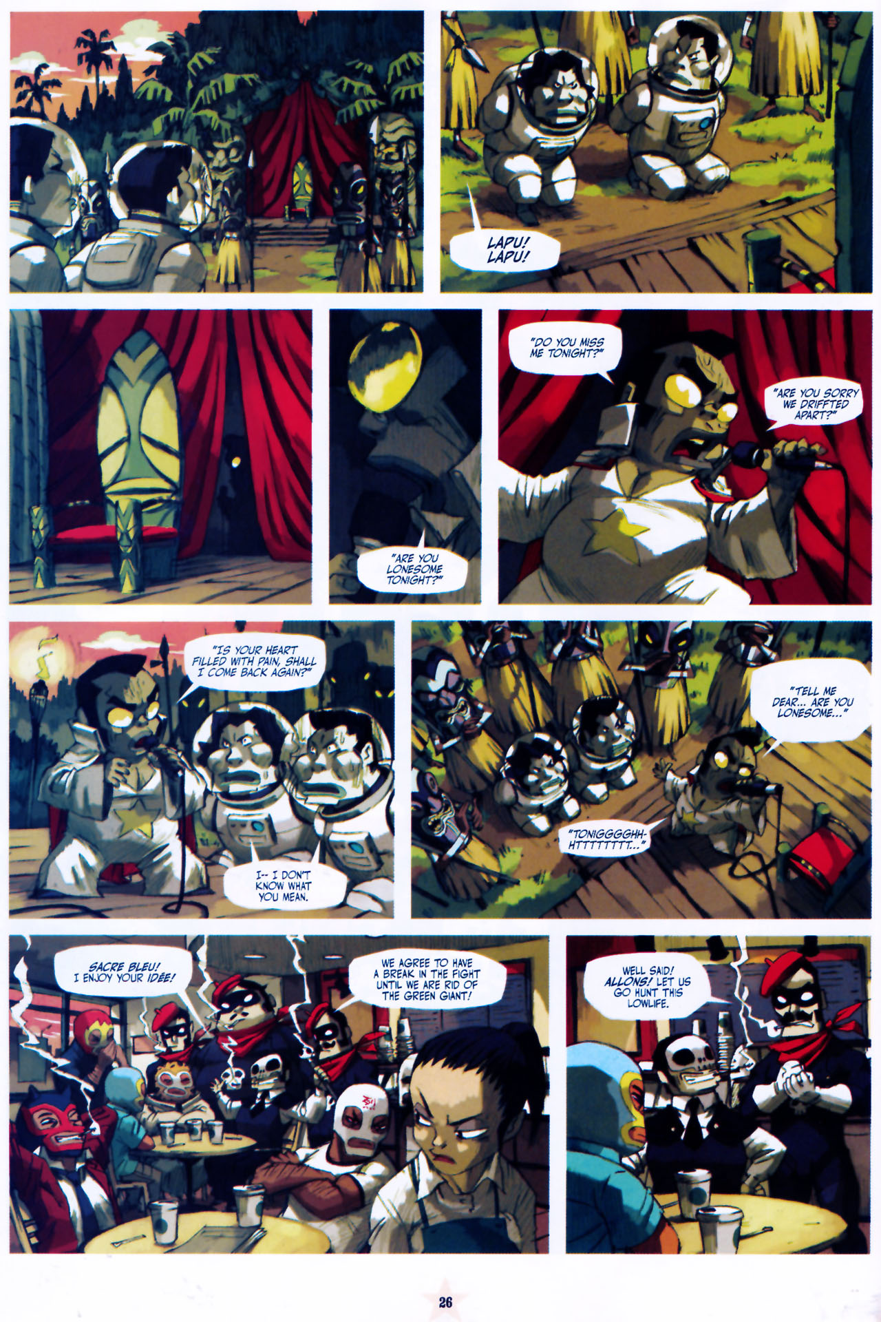 Read online Lucha Libre comic -  Issue #1 - 24