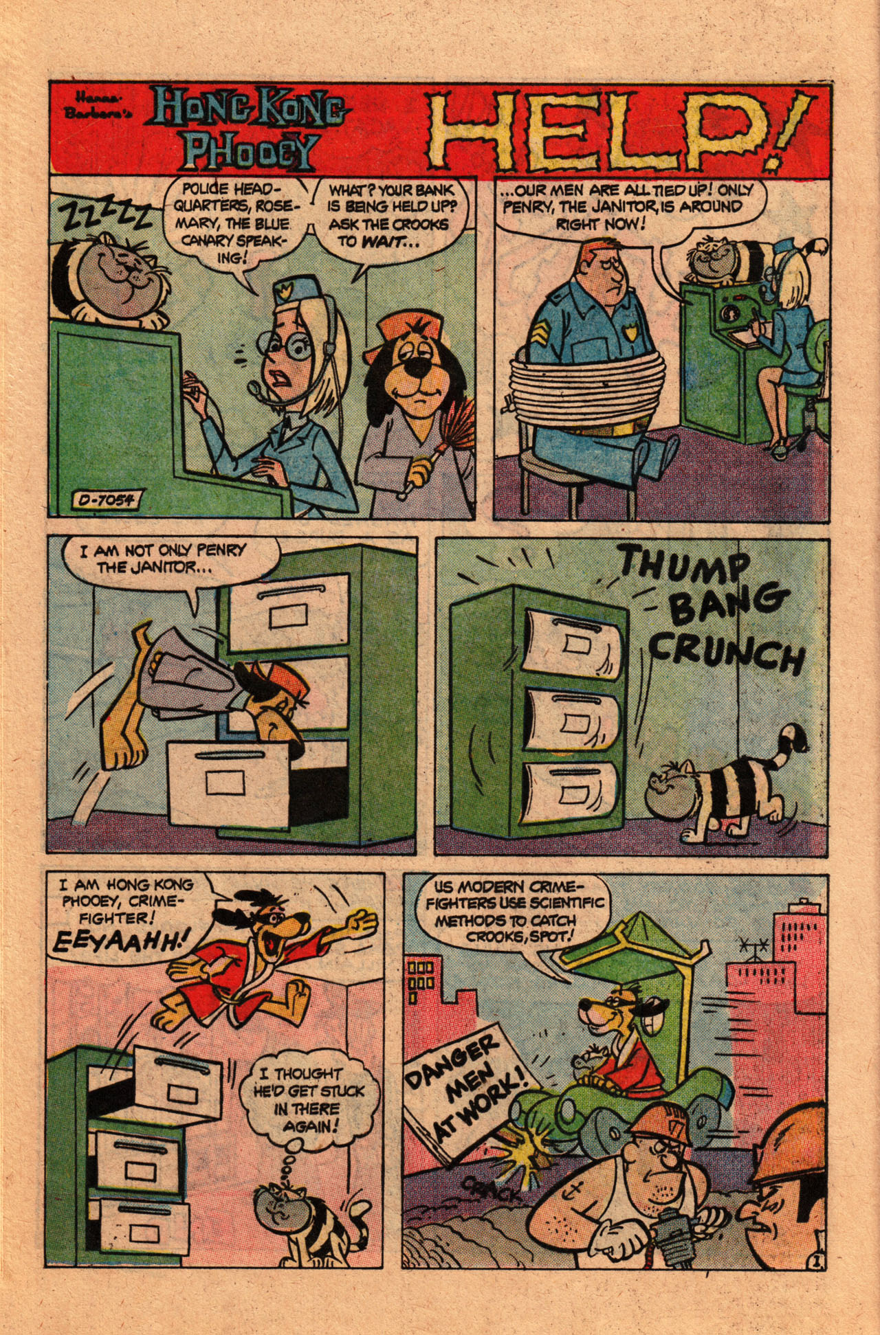 Read online Hong Kong Phooey comic -  Issue #7 - 28