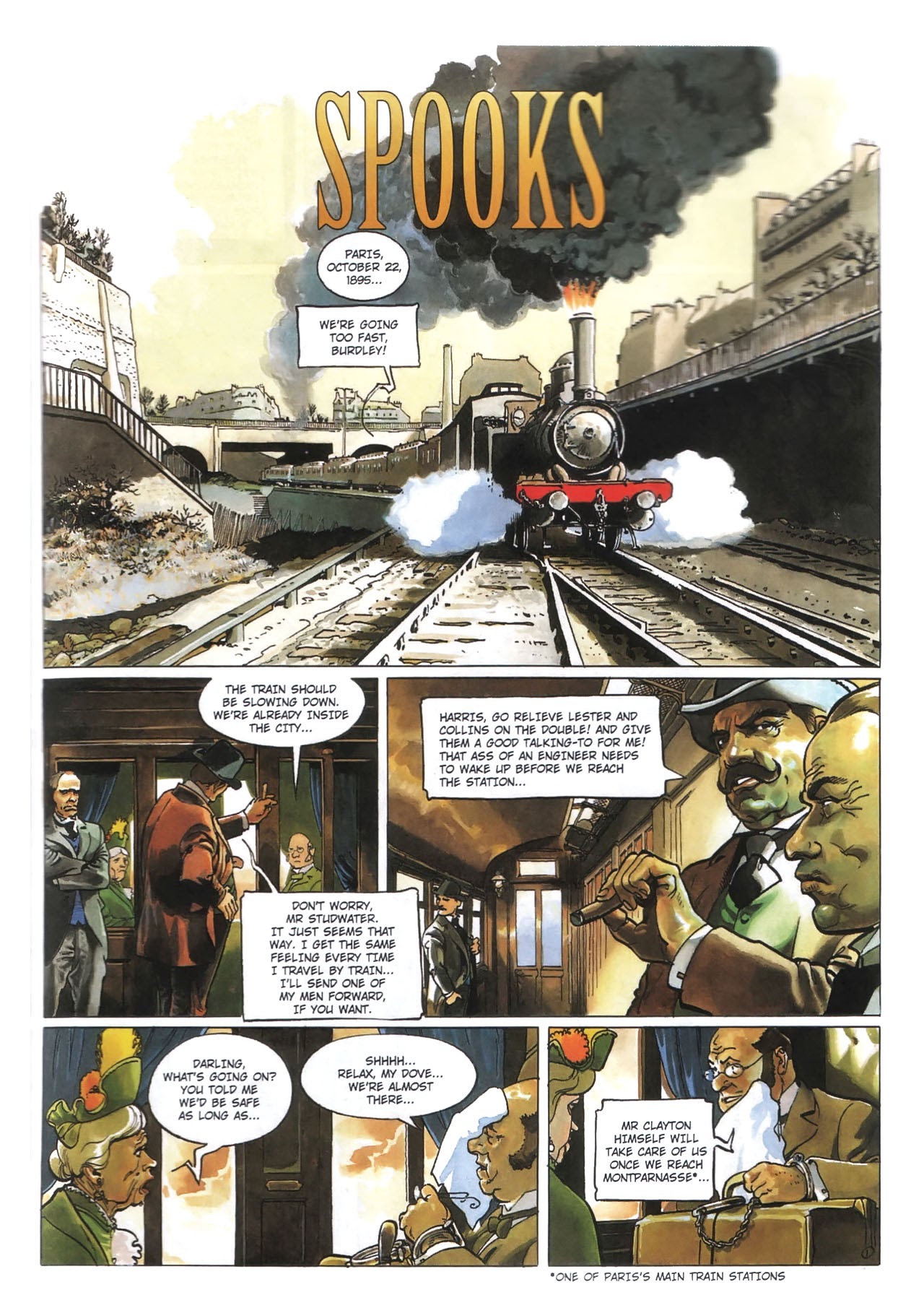 Read online SPOOKS (2012) comic -  Issue #1 - 3