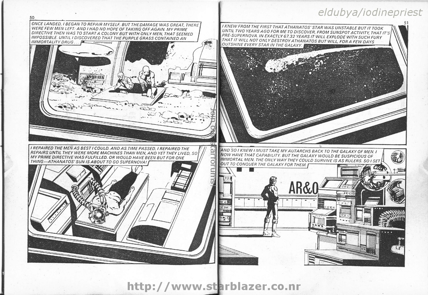 Read online Starblazer comic -  Issue #42 - 27