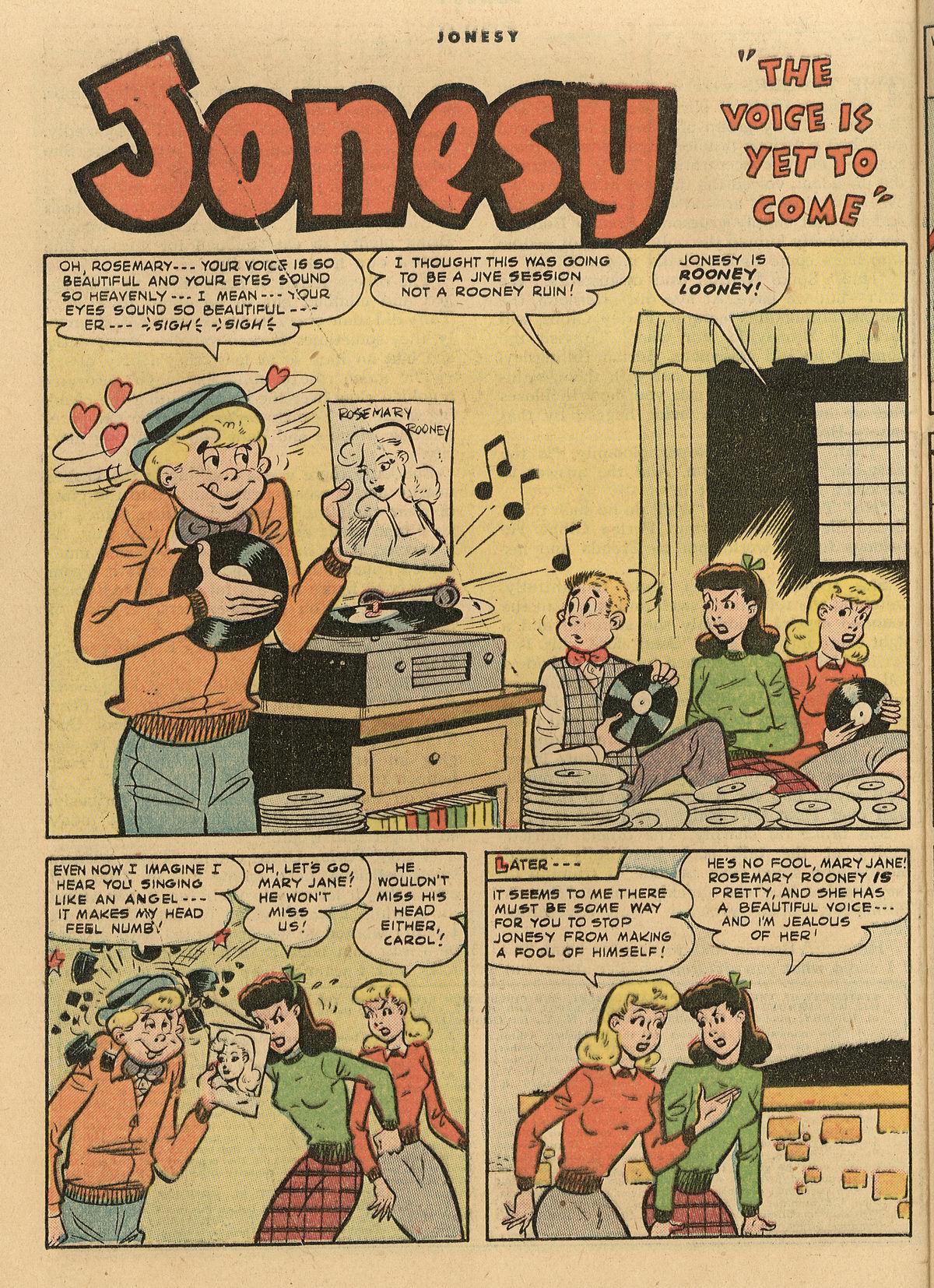 Read online Jonesy (1953) comic -  Issue #5 - 28