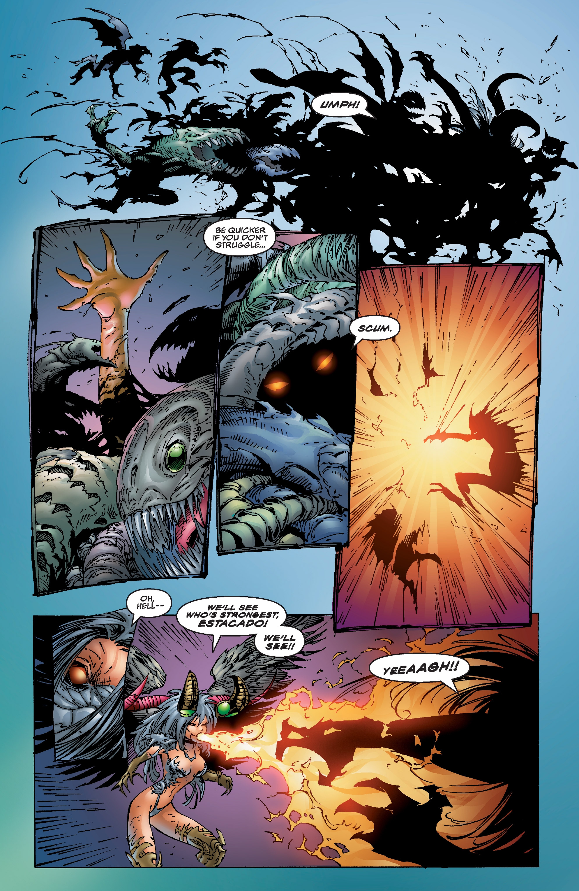 Read online The Darkness: Darkness/Batman & Darkness/Superman 20th Anniversary Collection comic -  Issue # TPB (Part 3) - 20