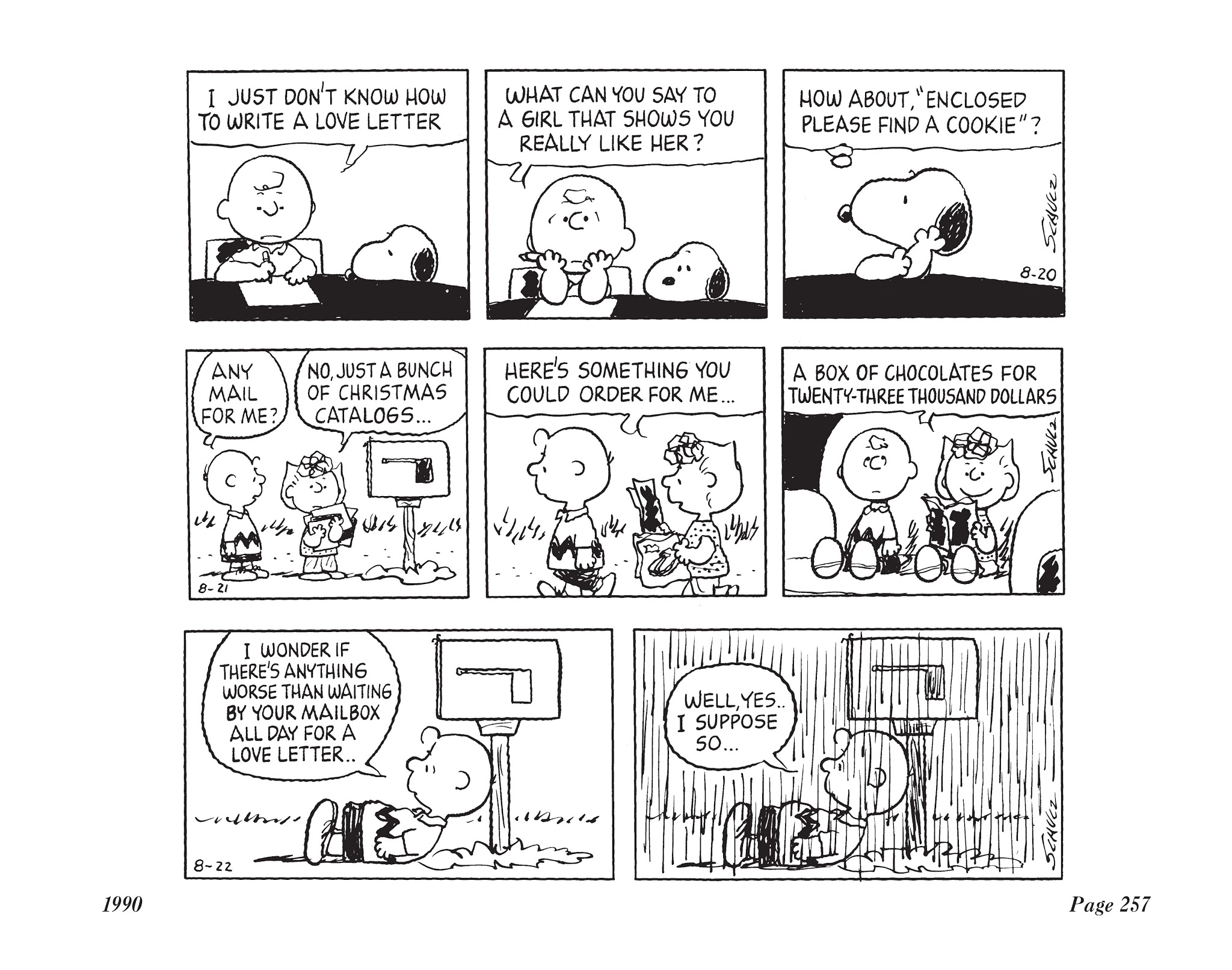 Read online The Complete Peanuts comic -  Issue # TPB 20 - 272