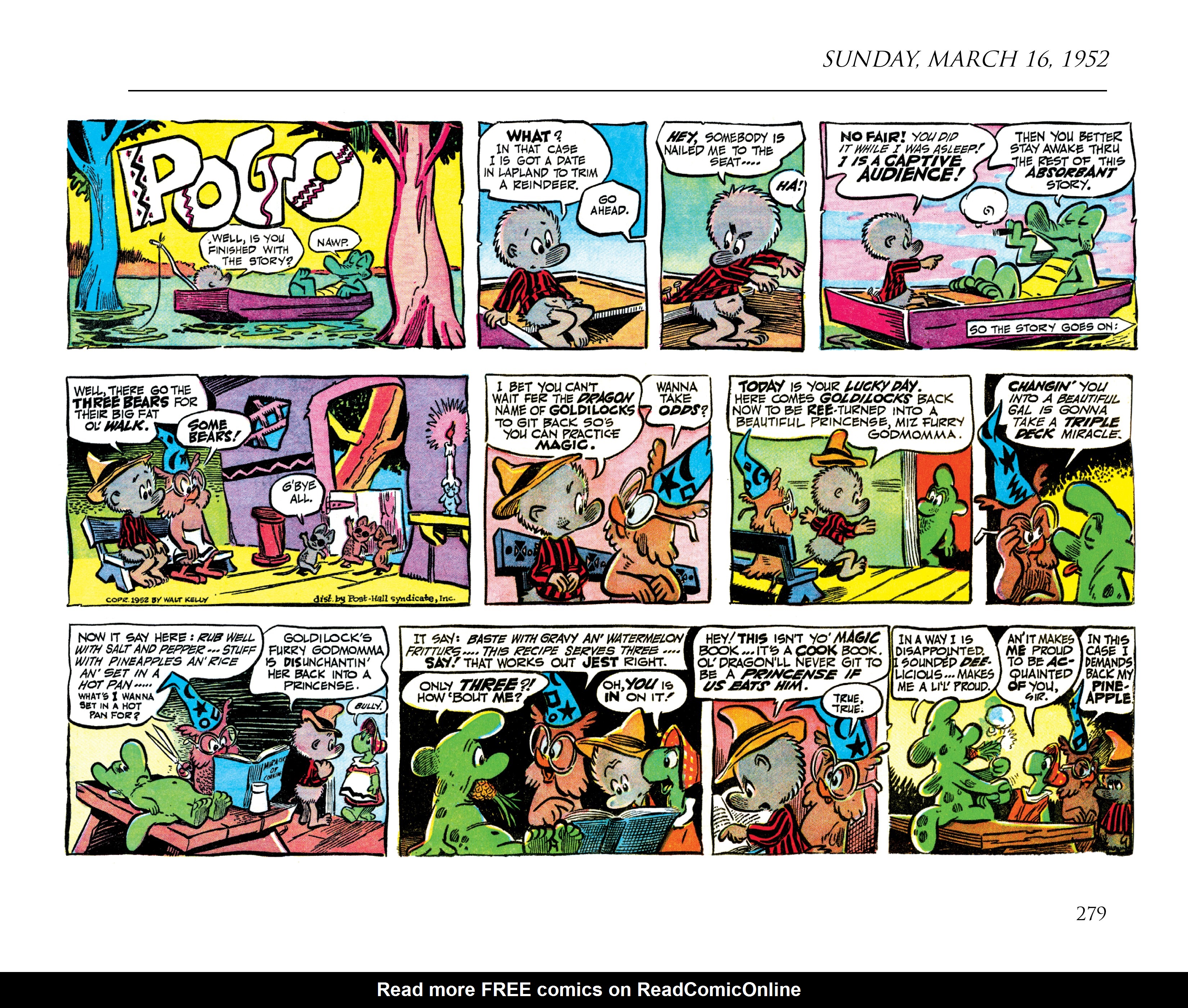 Read online Pogo by Walt Kelly: The Complete Syndicated Comic Strips comic -  Issue # TPB 2 (Part 3) - 97