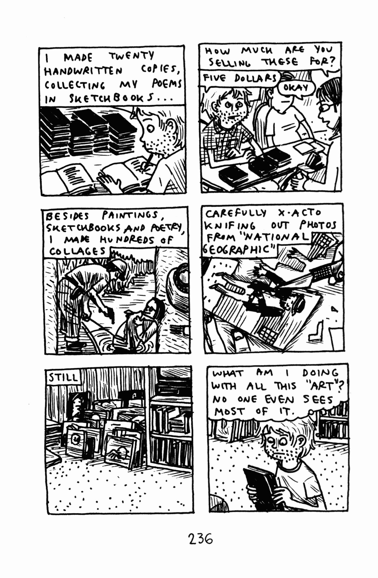 Read online Funny Misshapen Body: A Memoir comic -  Issue # TPB (Part 3) - 37