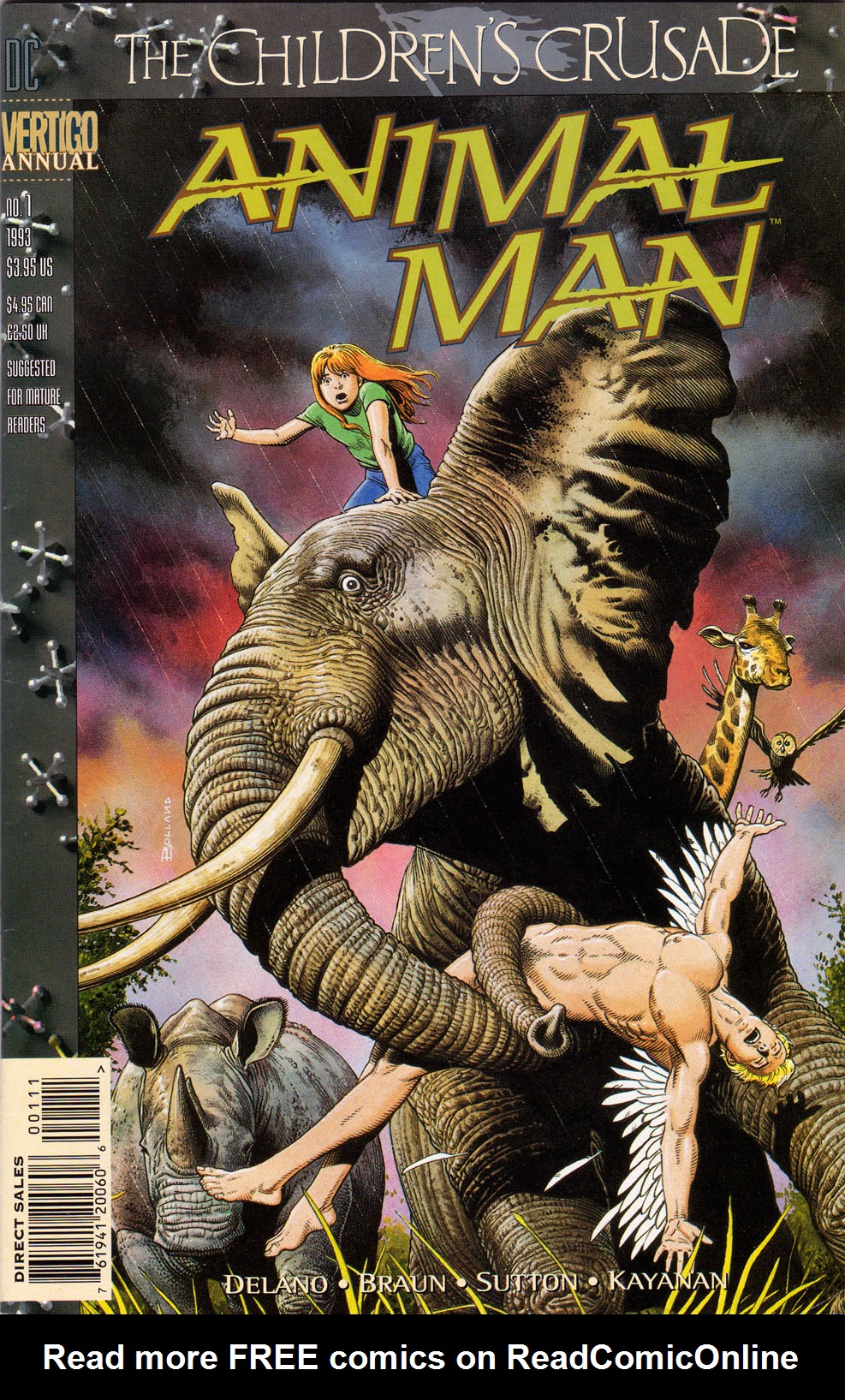 Read online Animal Man (1988) comic -  Issue # _Annual 1 - 1