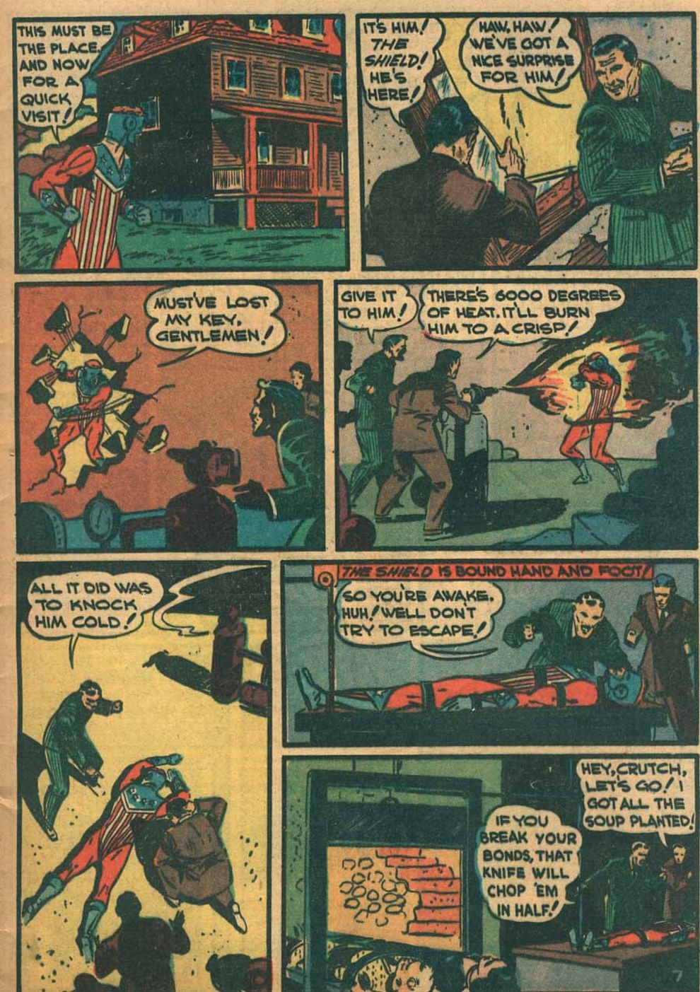 Read online Pep Comics comic -  Issue #9 - 10