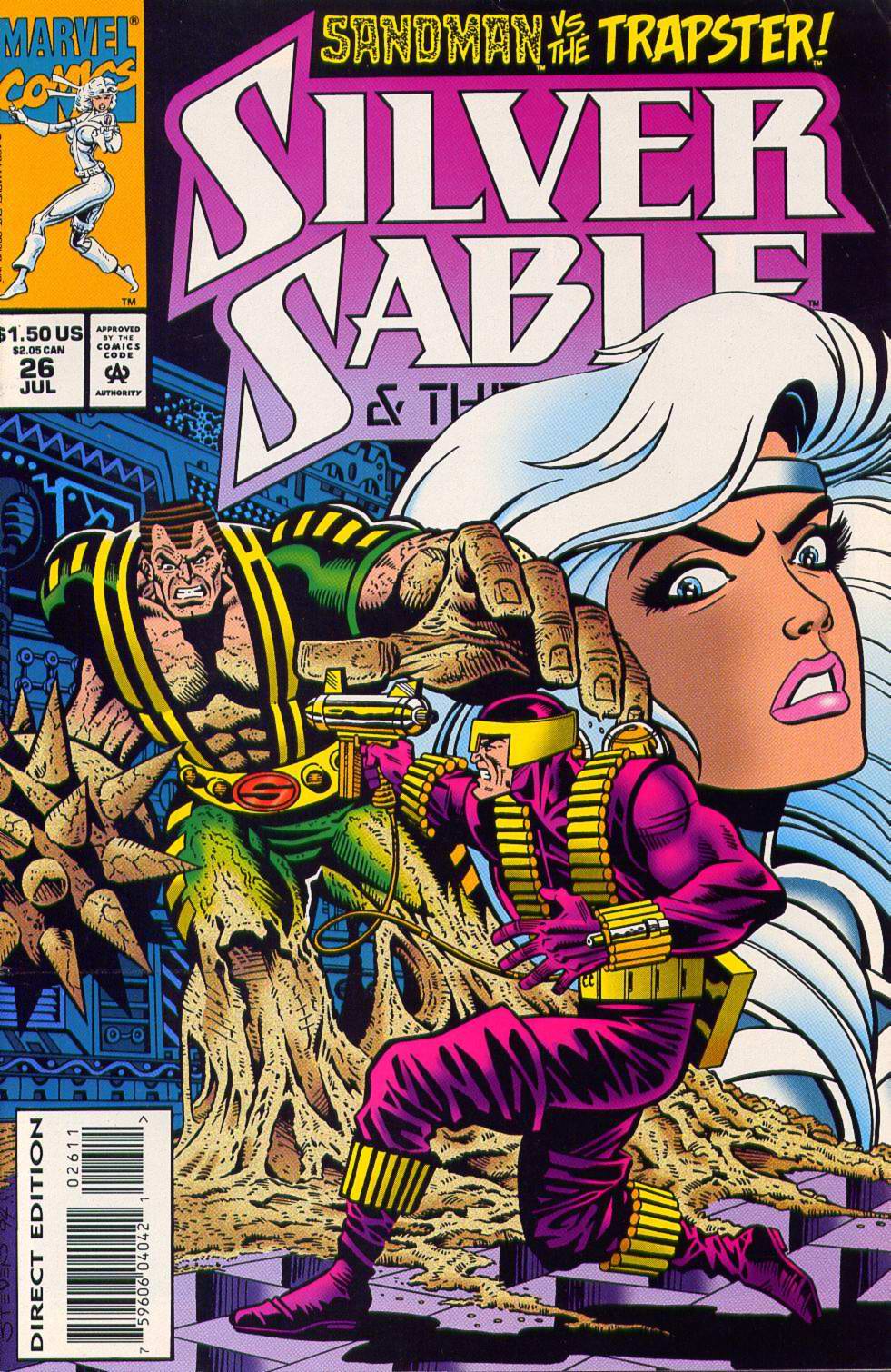 Read online Silver Sable and the Wild Pack comic -  Issue #26 - 1