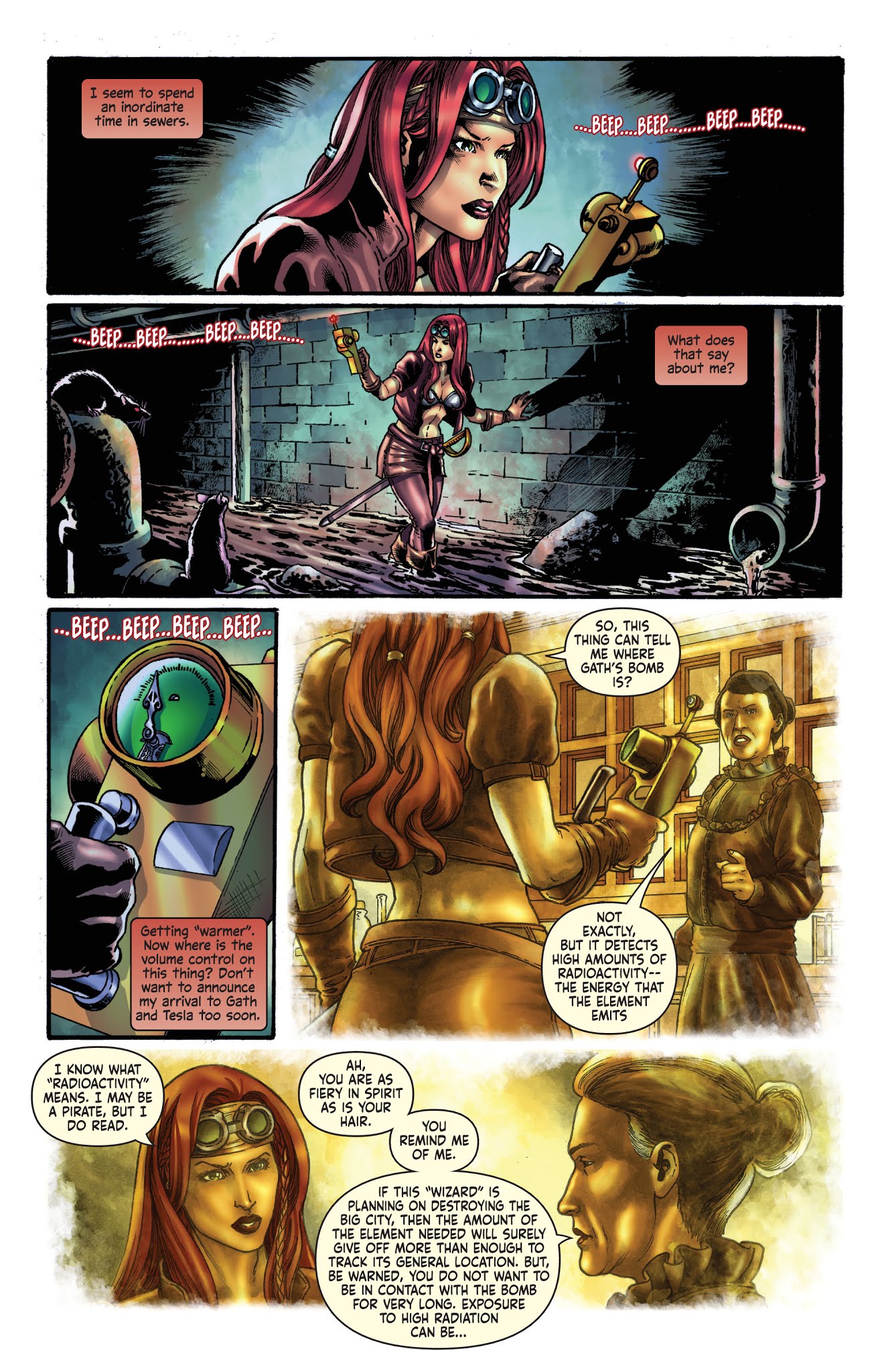 Read online Legenderry Red Sonja comic -  Issue #5 - 3