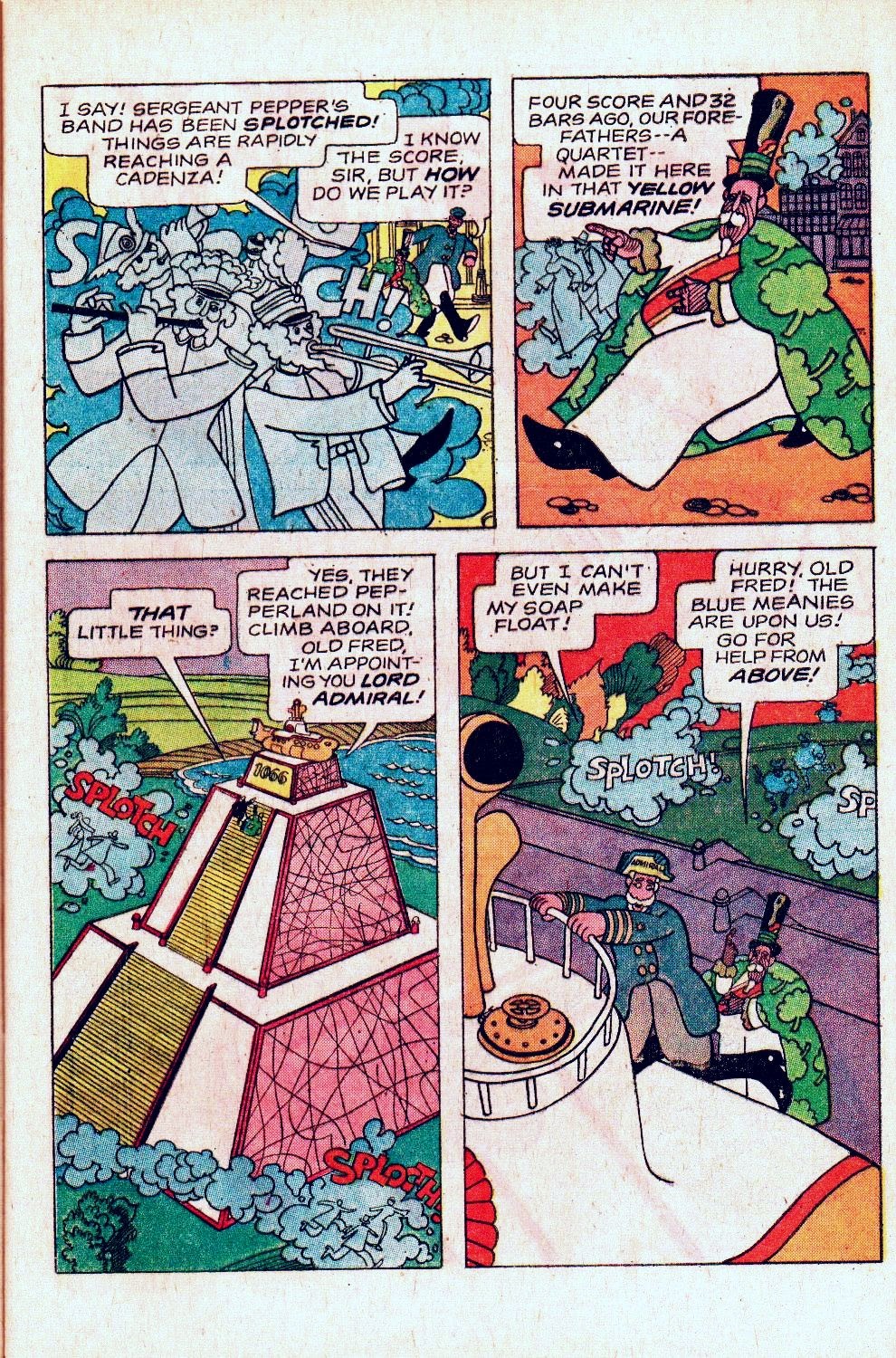 Read online Beatles: Yellow Submarine comic -  Issue # Full - 9