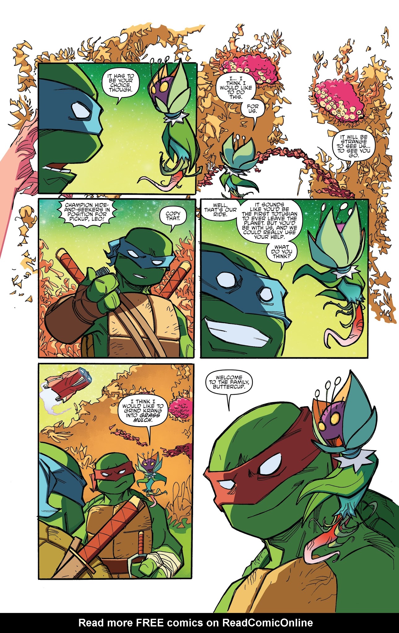 Read online Teenage Mutant Ninja Turtles: Dimension X comic -  Issue #5 - 21