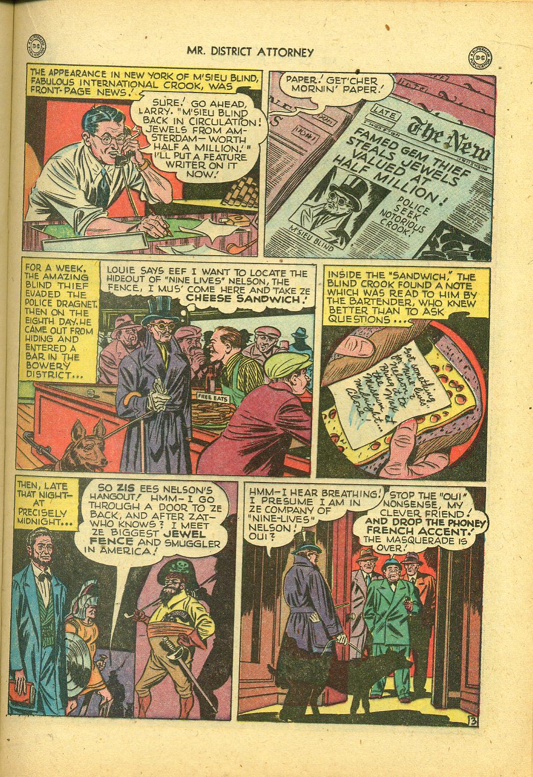 Read online Mr. District Attorney comic -  Issue #2 - 31