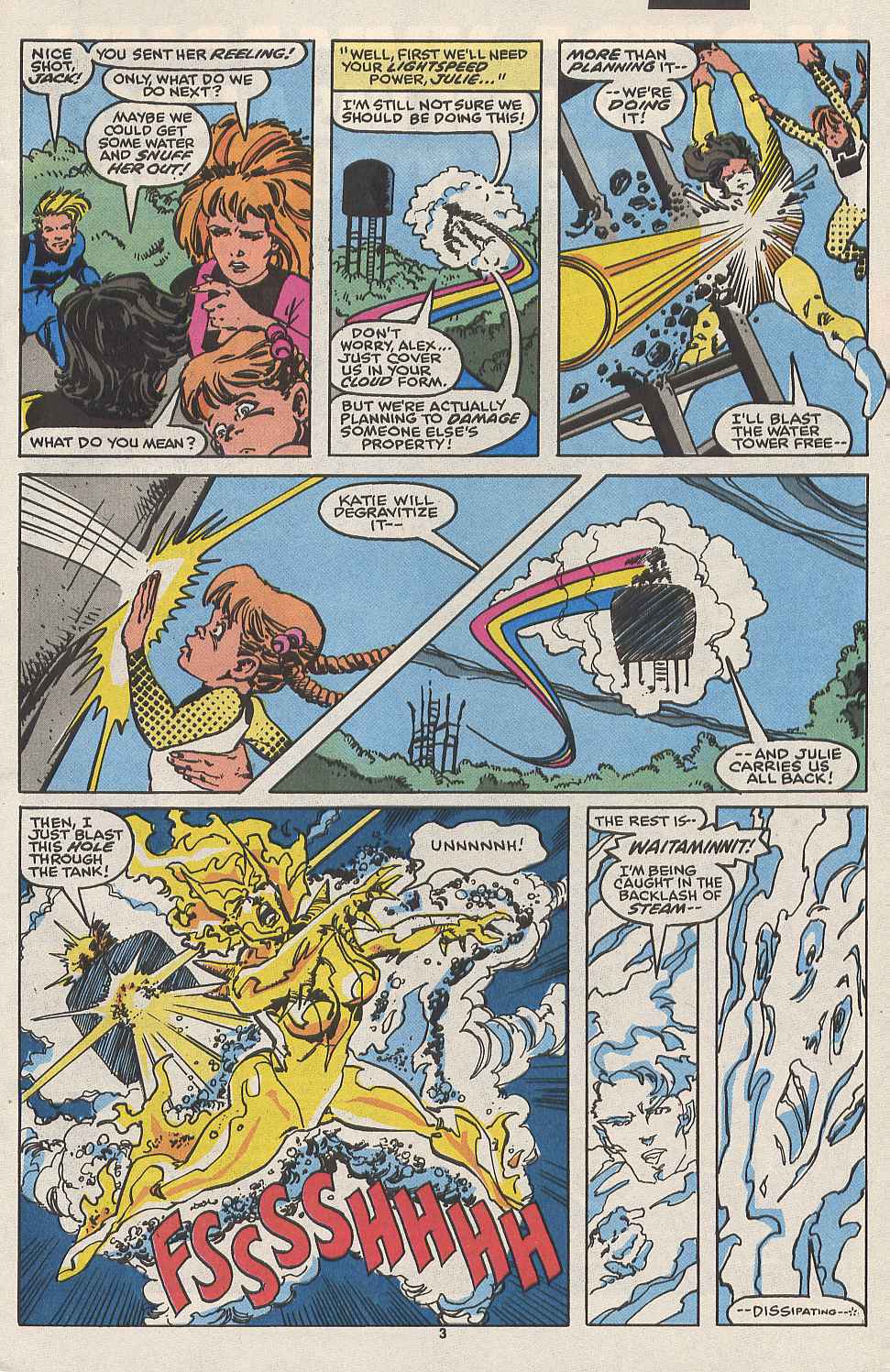 Read online Power Pack (1984) comic -  Issue #58 - 4