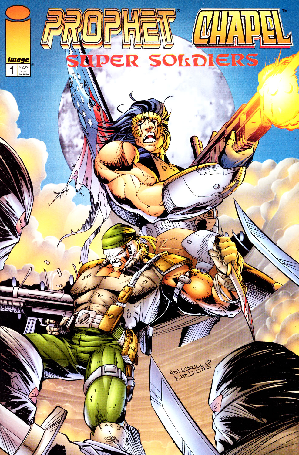 Read online Prophet/Chapel: Super Soldiers comic -  Issue #1 - 1