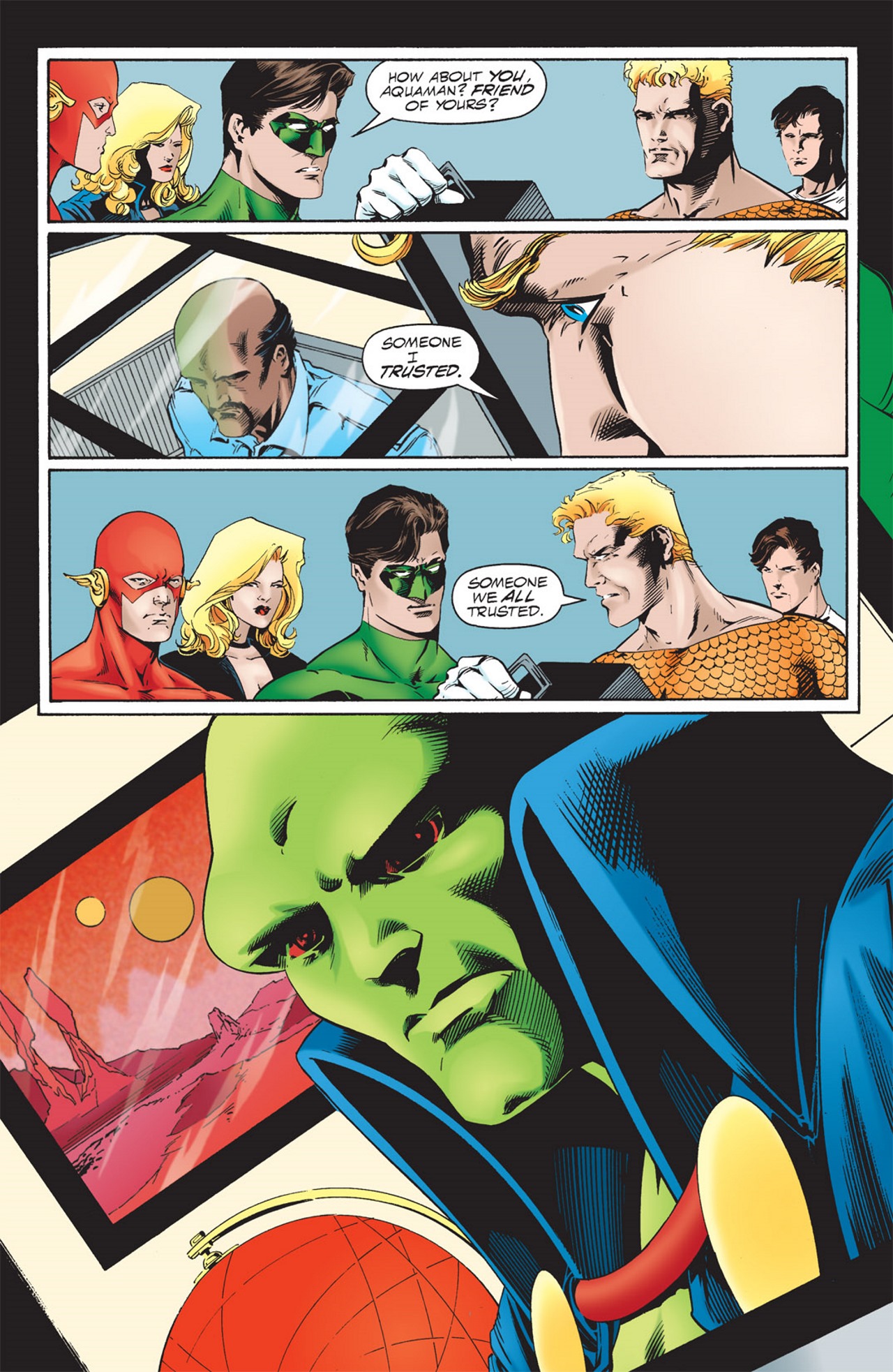 Read online JLA: Year One comic -  Issue #8 - 19