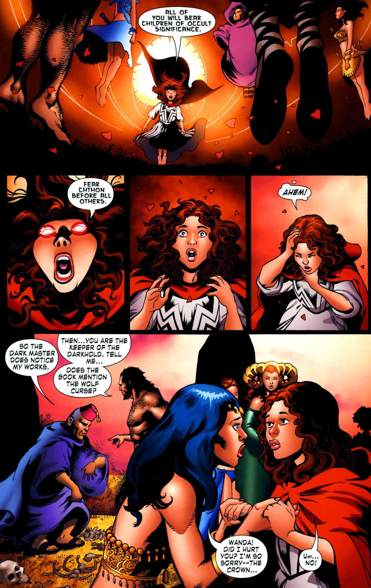 Read online Mystic Arcana comic -  Issue #3 - 23