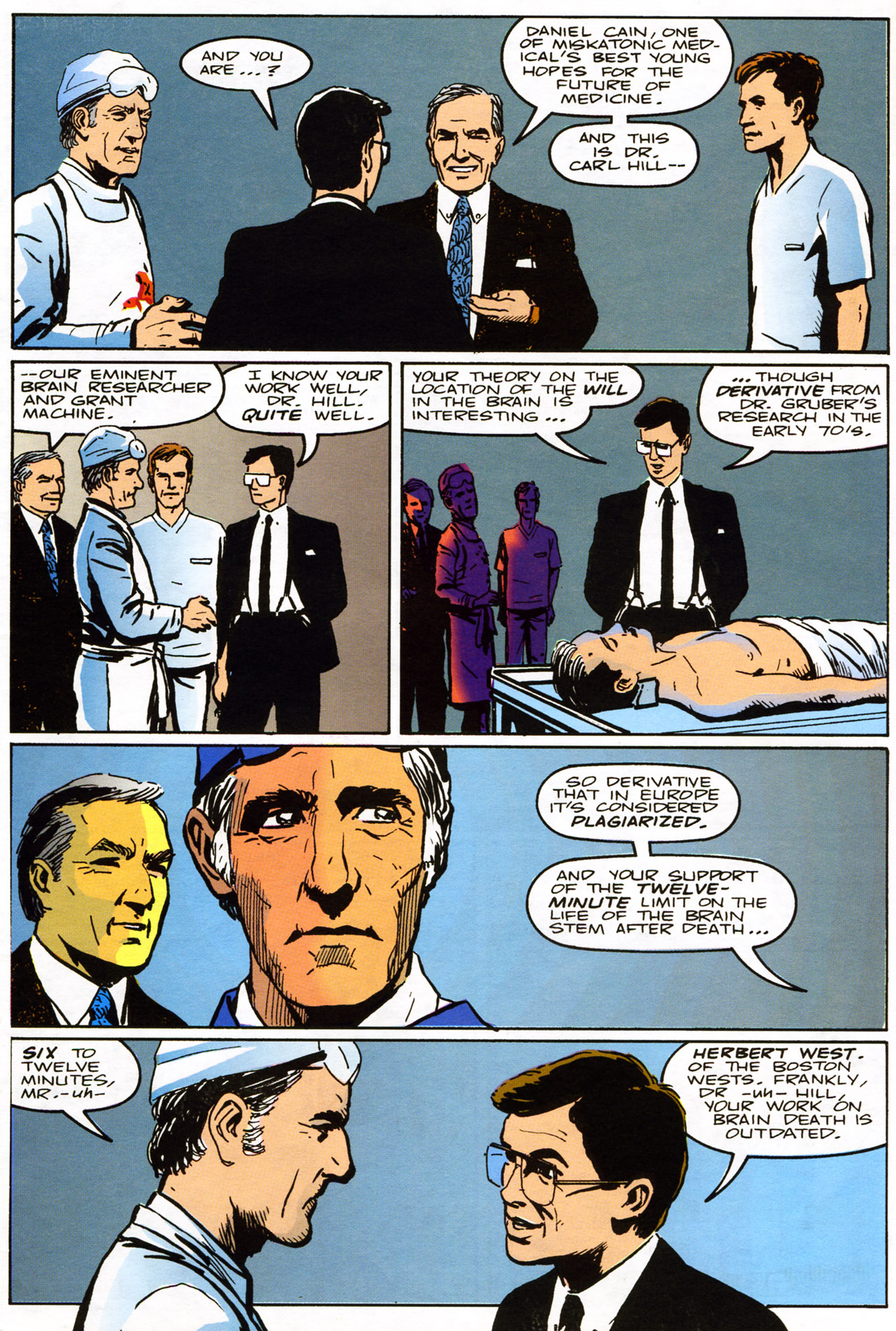 Read online Re-Animator (1991) comic -  Issue #1 - 8