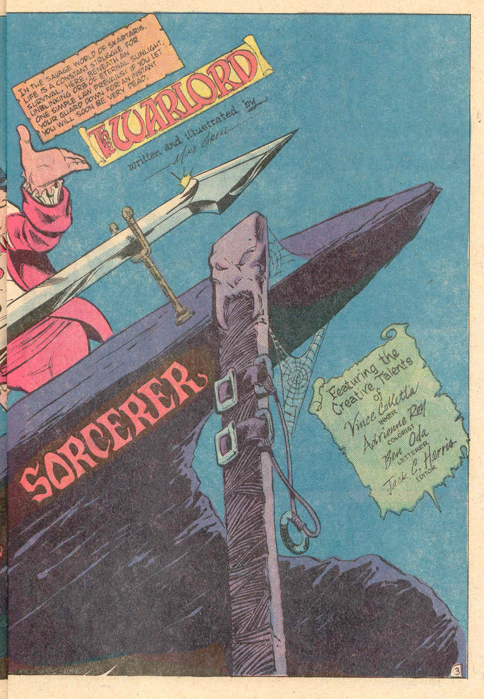 Read online Warlord (1976) comic -  Issue #34 - 4