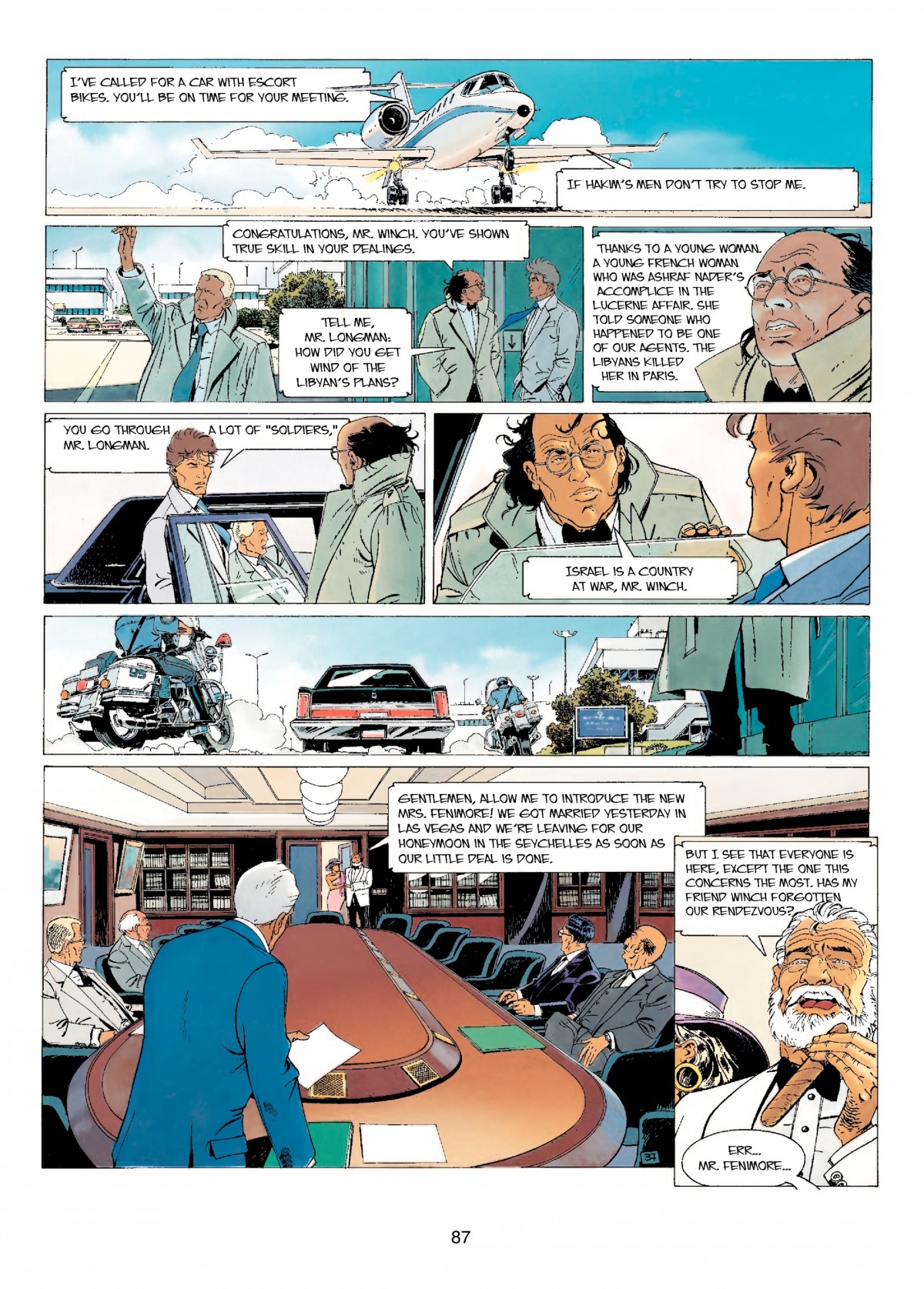 Read online Largo Winch comic -  Issue # TPB 2 - 86