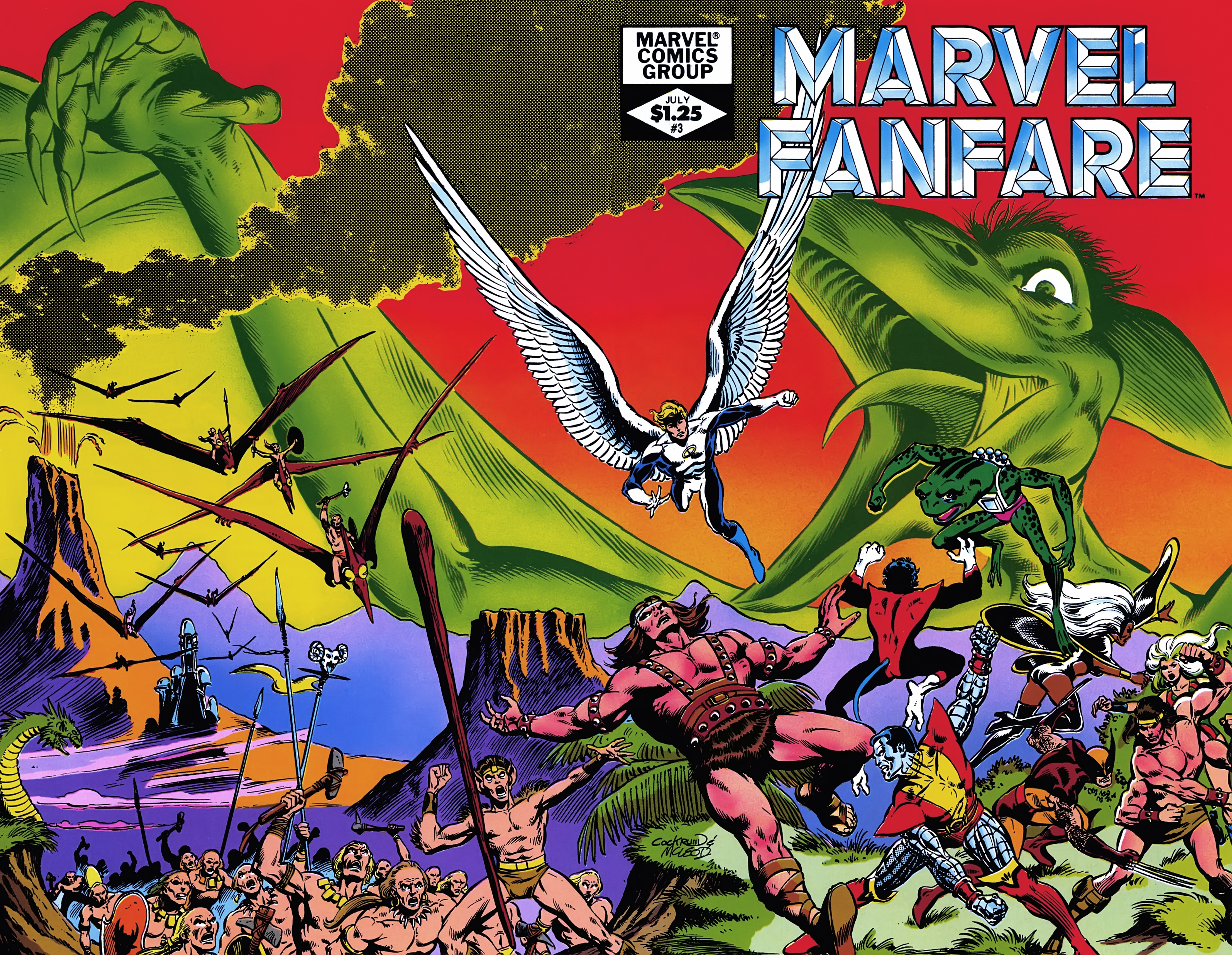 Marvel Fanfare (1982) Issue #3 #3 - English 2