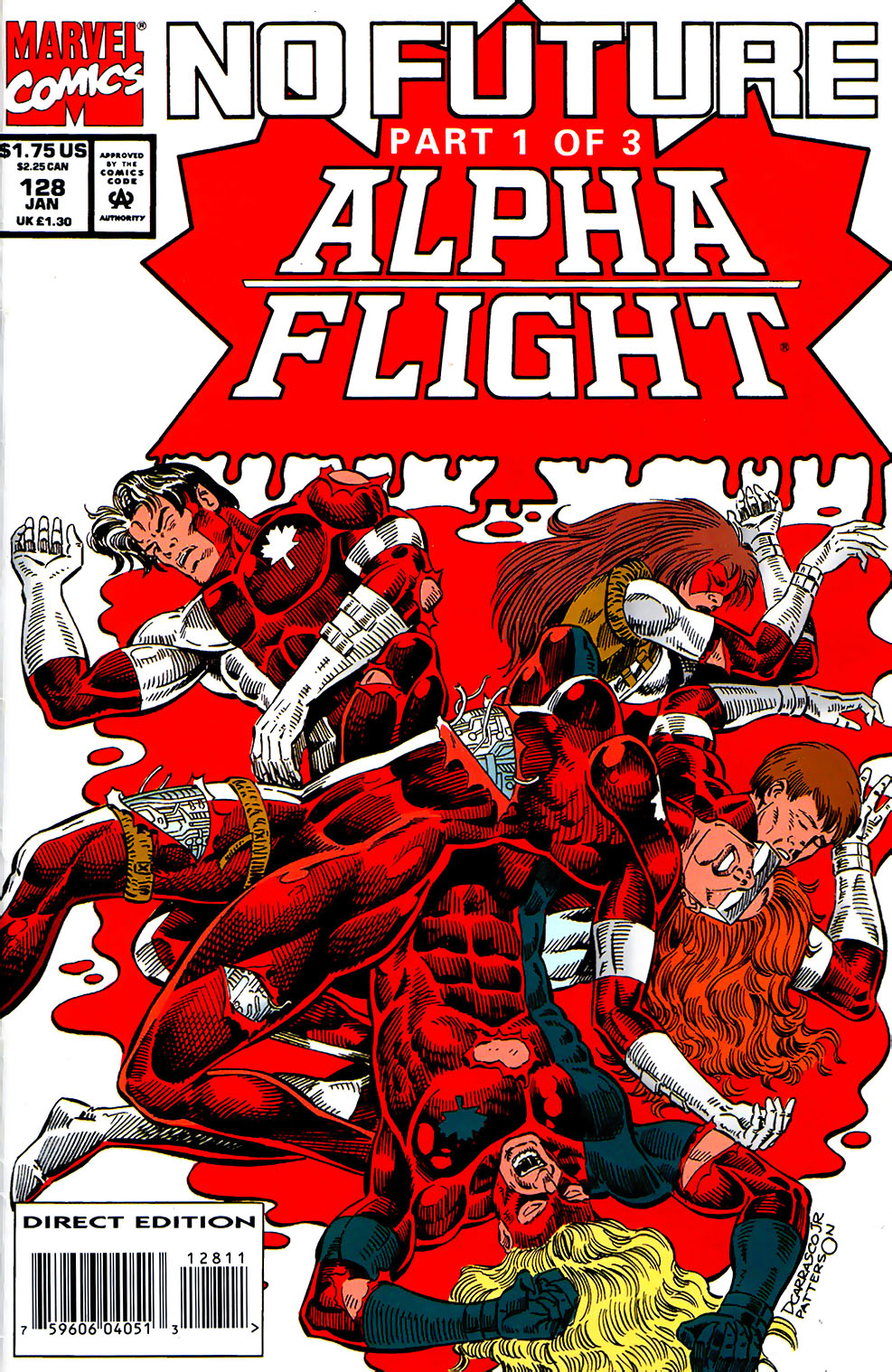 Read online Alpha Flight (1983) comic -  Issue #128 - 1
