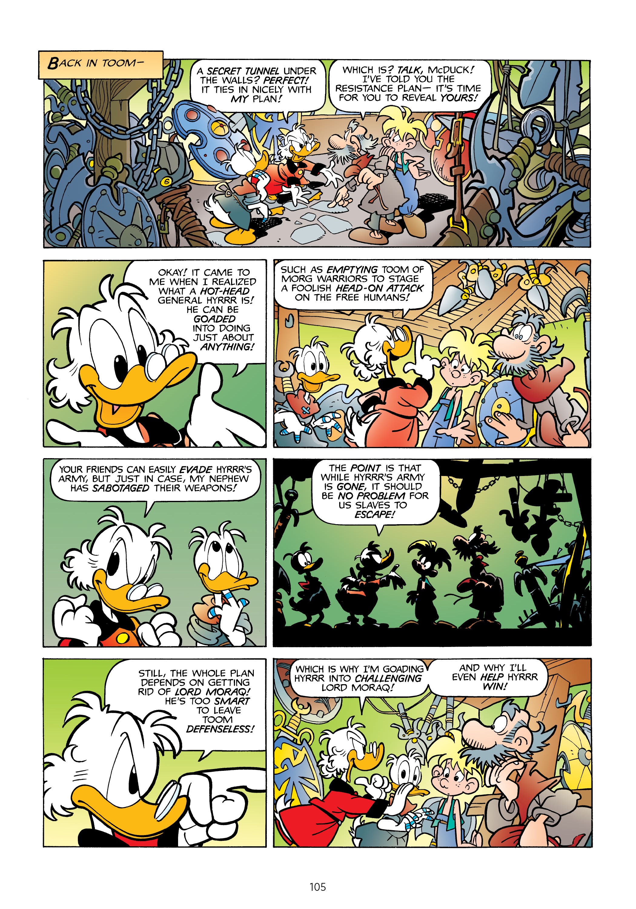 Read online Donald Duck and Uncle Scrooge: World of the Dragonlords comic -  Issue # TPB (Part 2) - 6