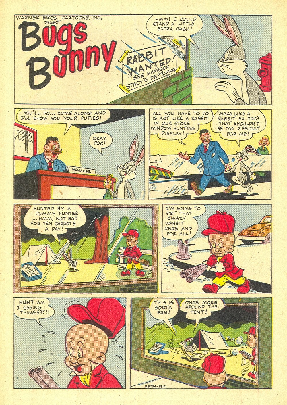 Bugs Bunny Issue #34 #8 - English 3