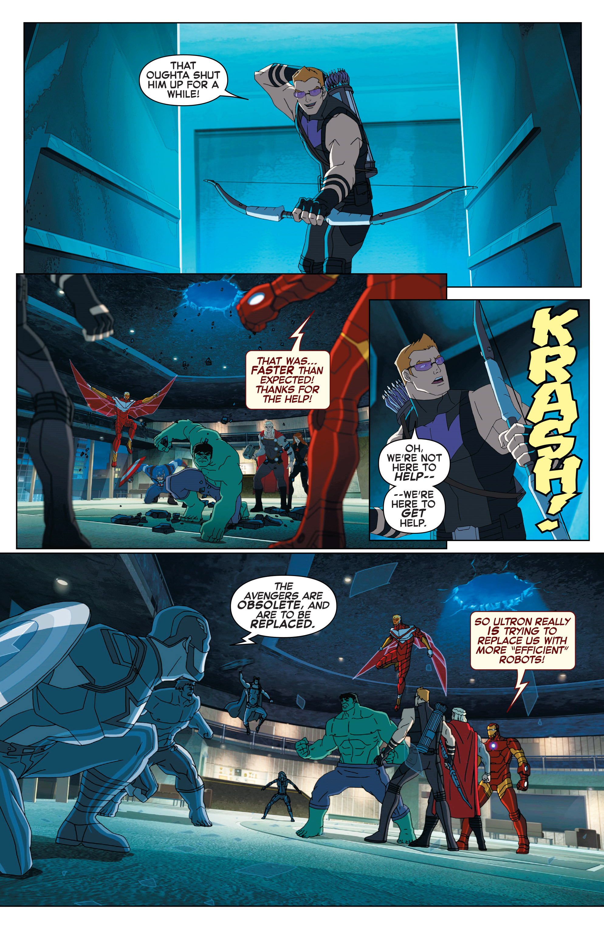 Read online Marvel Universe Avengers: Ultron Revolution comic -  Issue #2 - 11