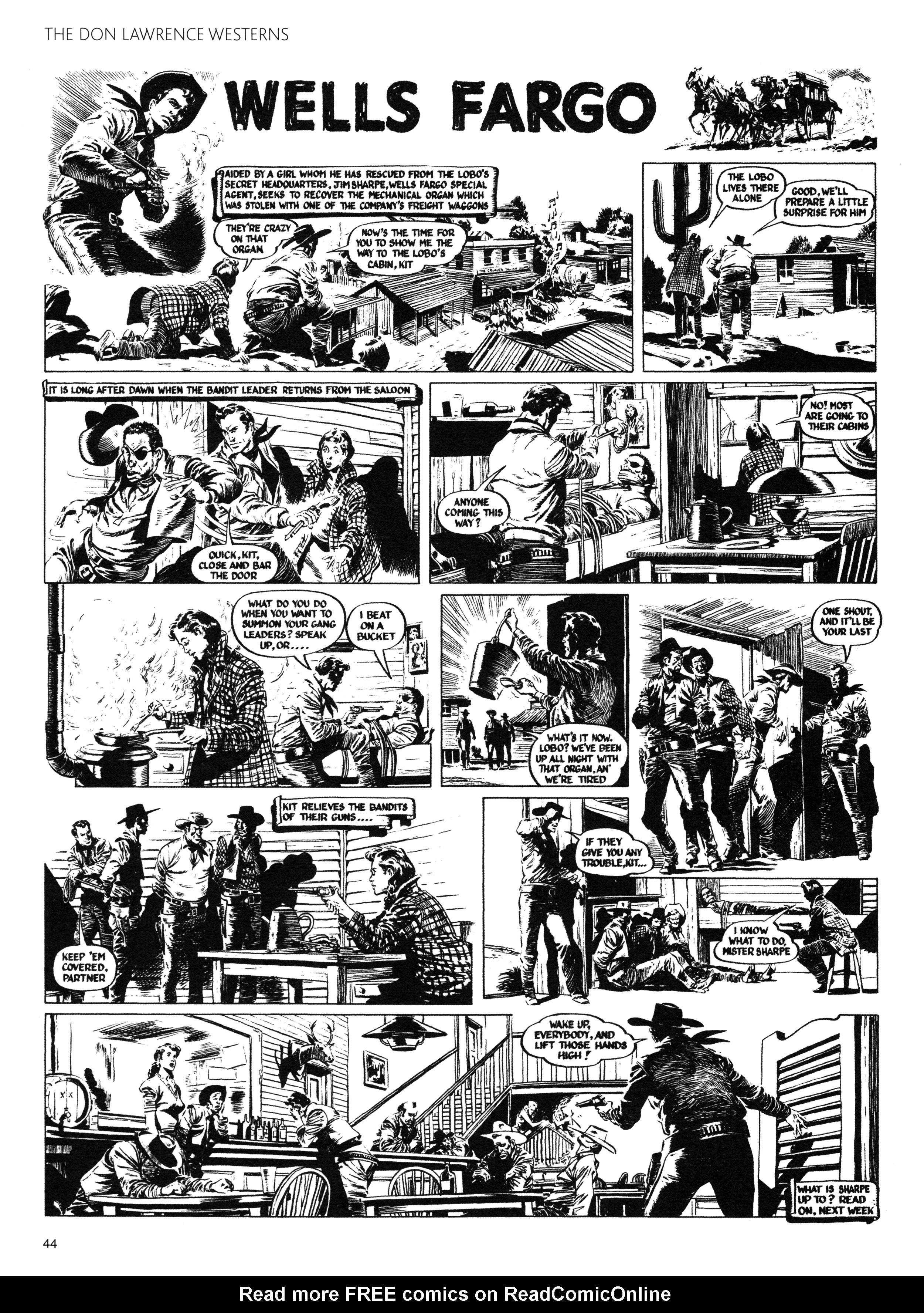 Read online Don Lawrence Westerns comic -  Issue # TPB (Part 1) - 48