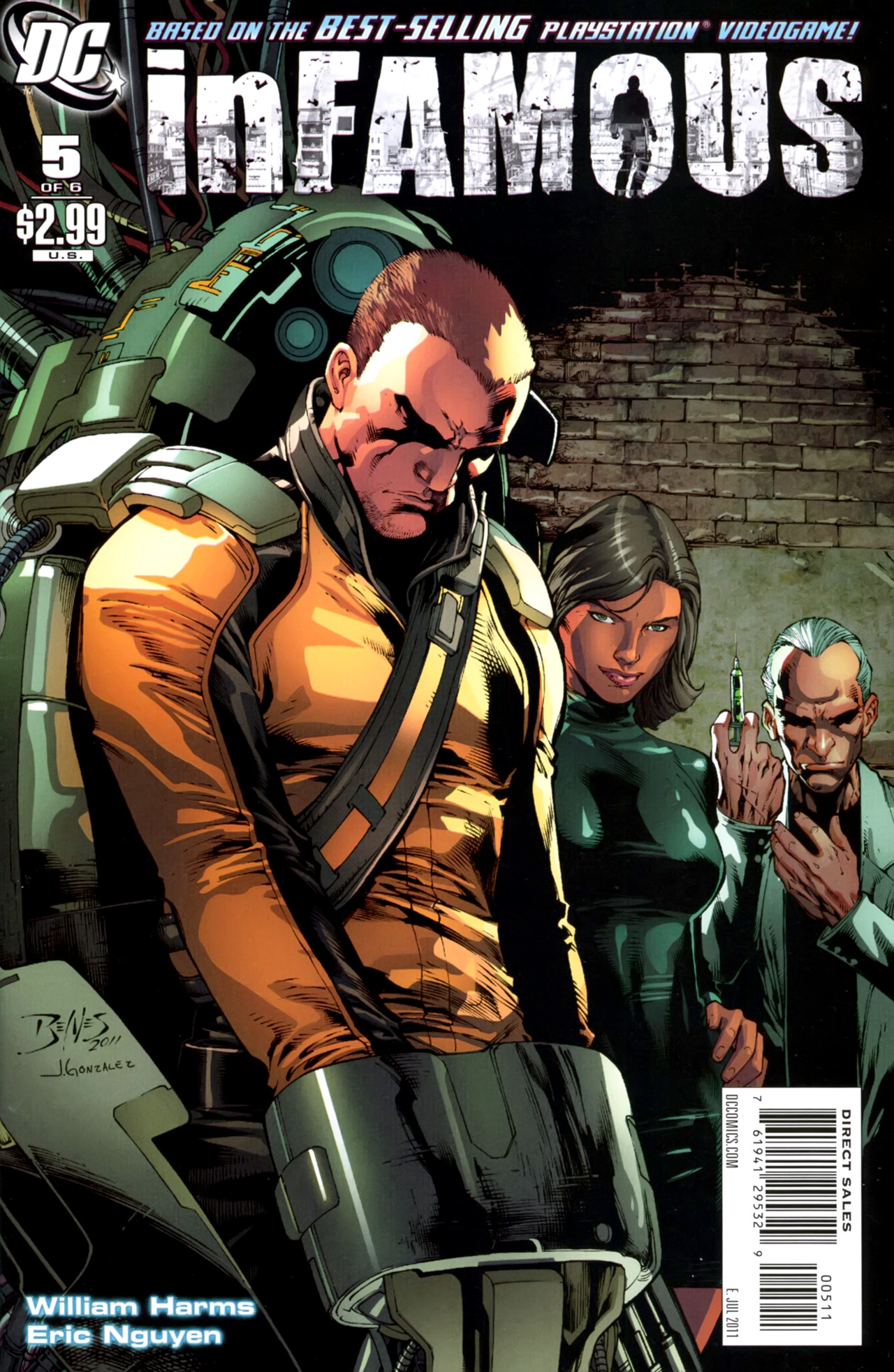 Read online inFamous comic -  Issue #5 - 1