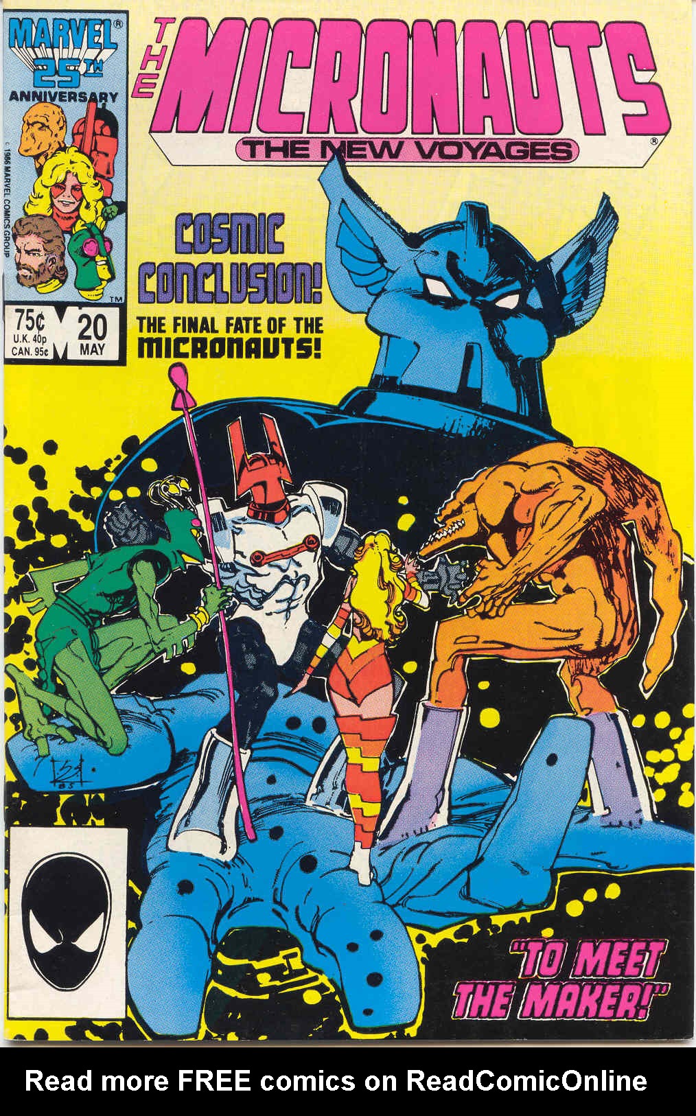 Read online Micronauts: The New Voyages comic -  Issue #20 - 1