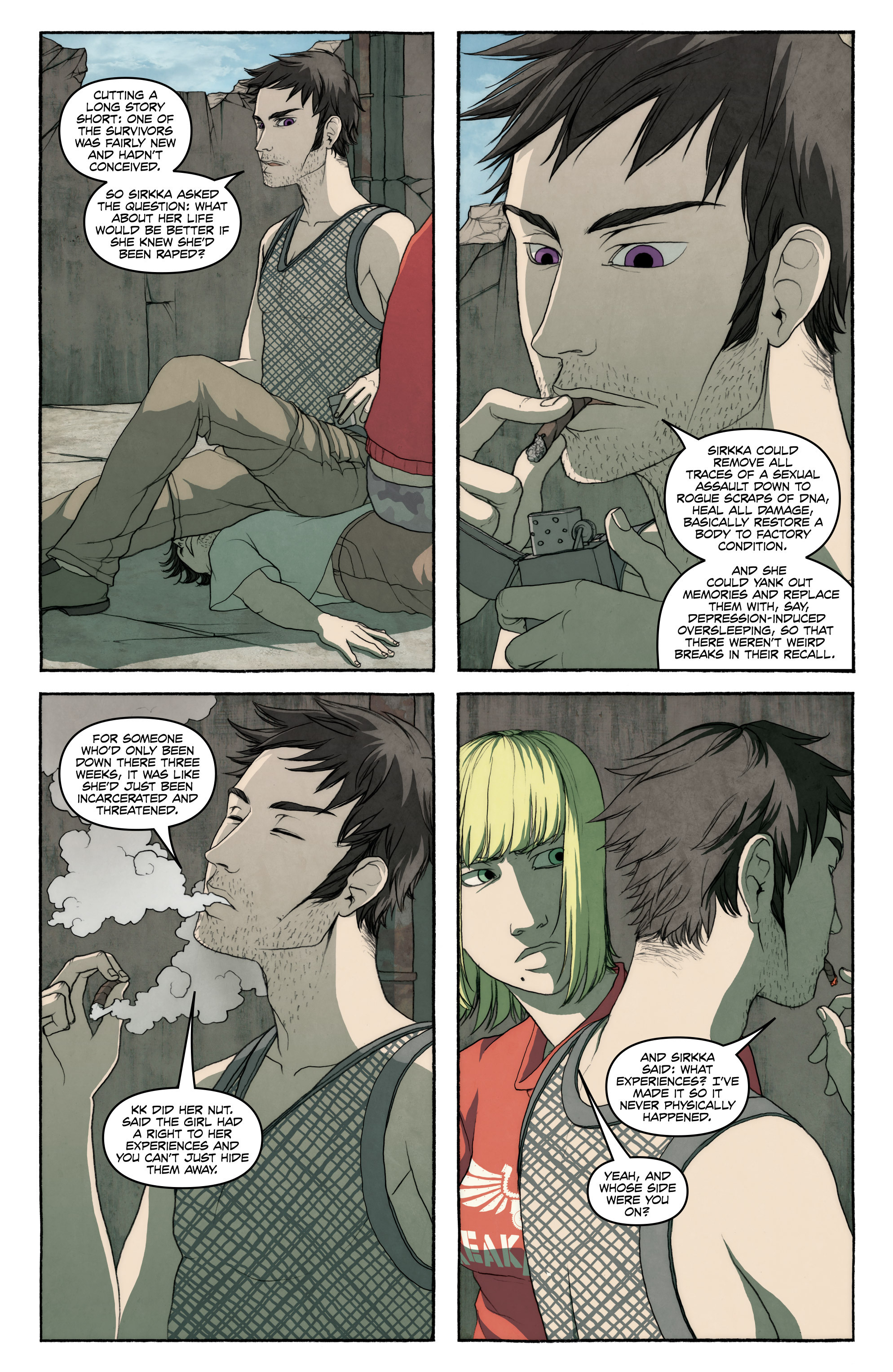 Read online FreakAngels comic -  Issue #3 - 77