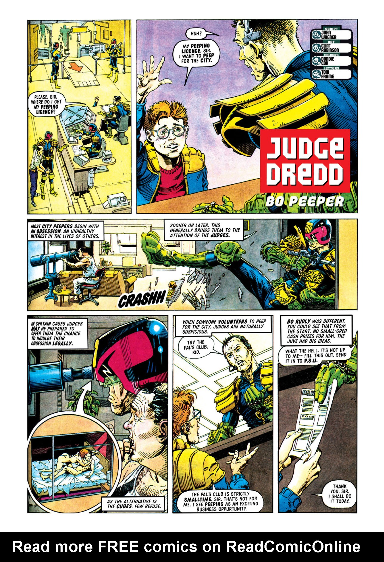 Read online Judge Dredd: The Complete Case Files comic -  Issue # TPB 27 - 110