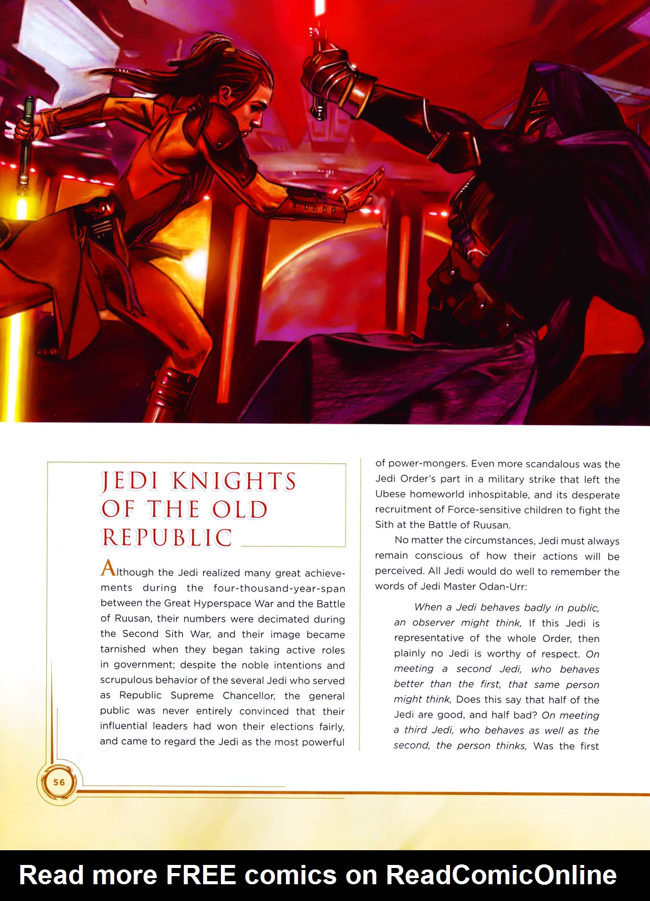Read online Star Wars: Jedi vs. Sith - The Essential Guide To The Force comic -  Issue # TPB (Part 1) - 74