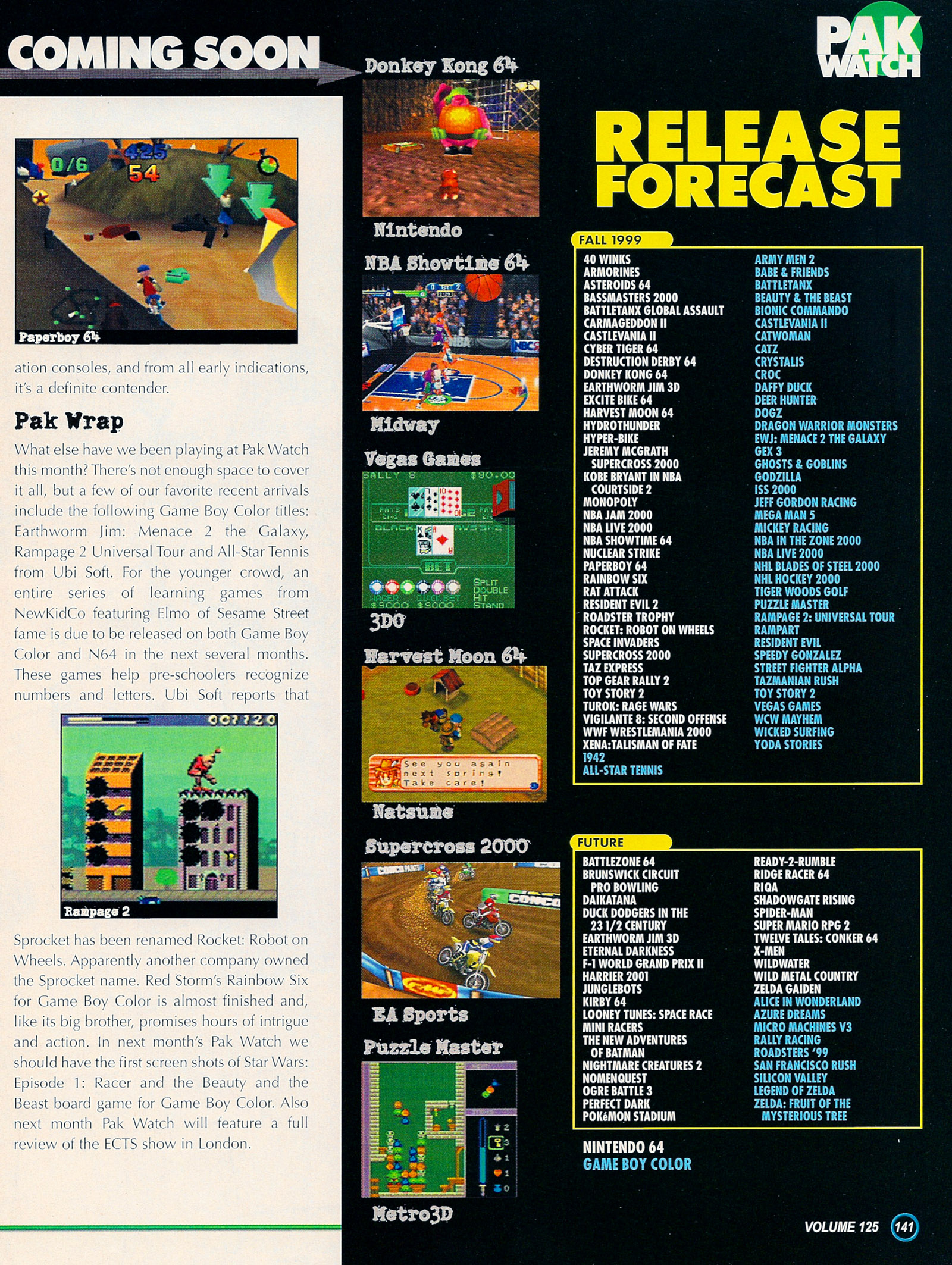 Read online Nintendo Power comic -  Issue #125 - 168